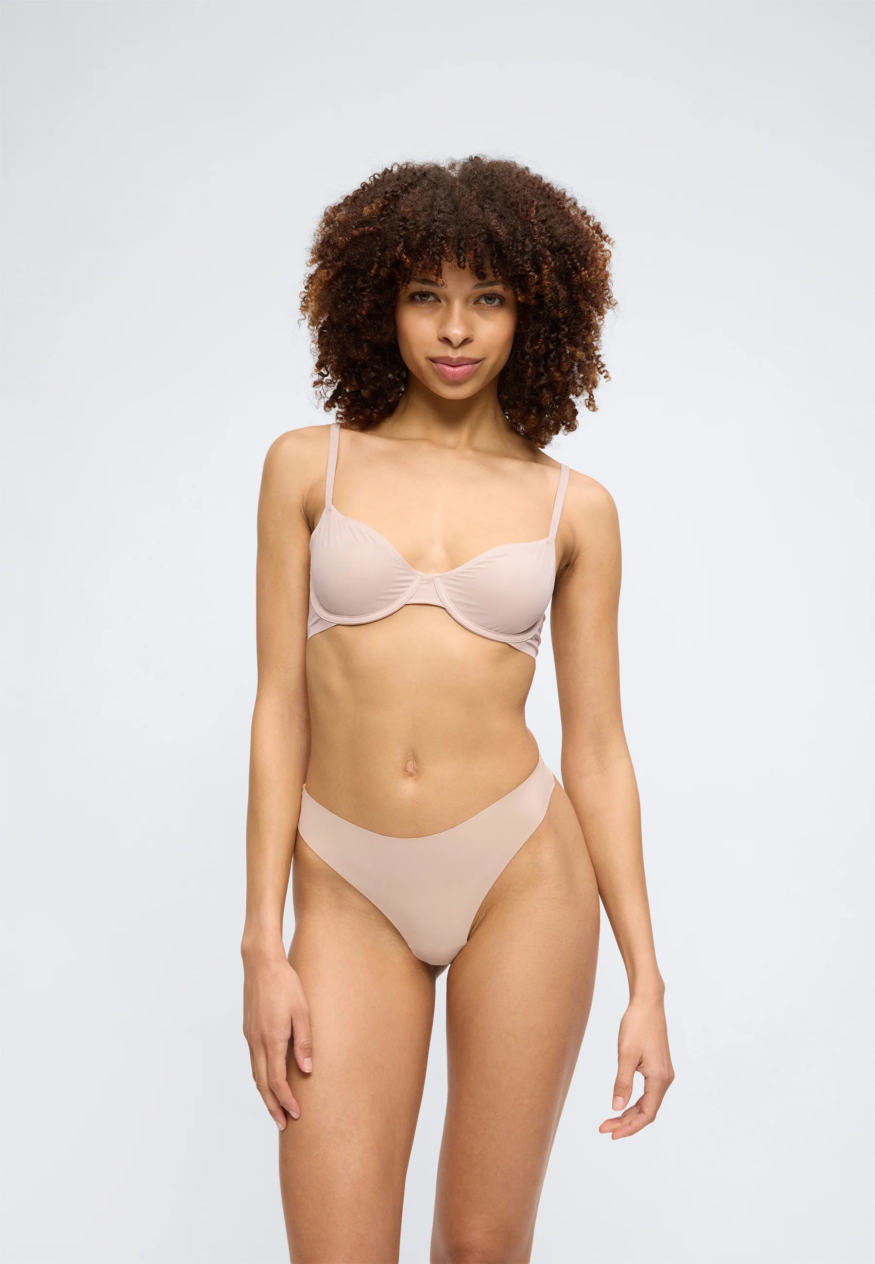 Calvin Klein Unlined Mesh Underwired Bra – Cedar