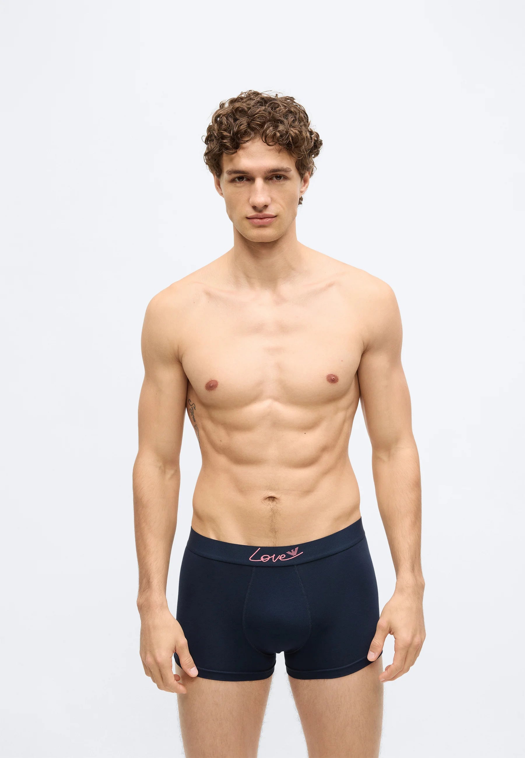 Emporio Armani VALENTINE Capsule Trunks 2 Pack – modrá