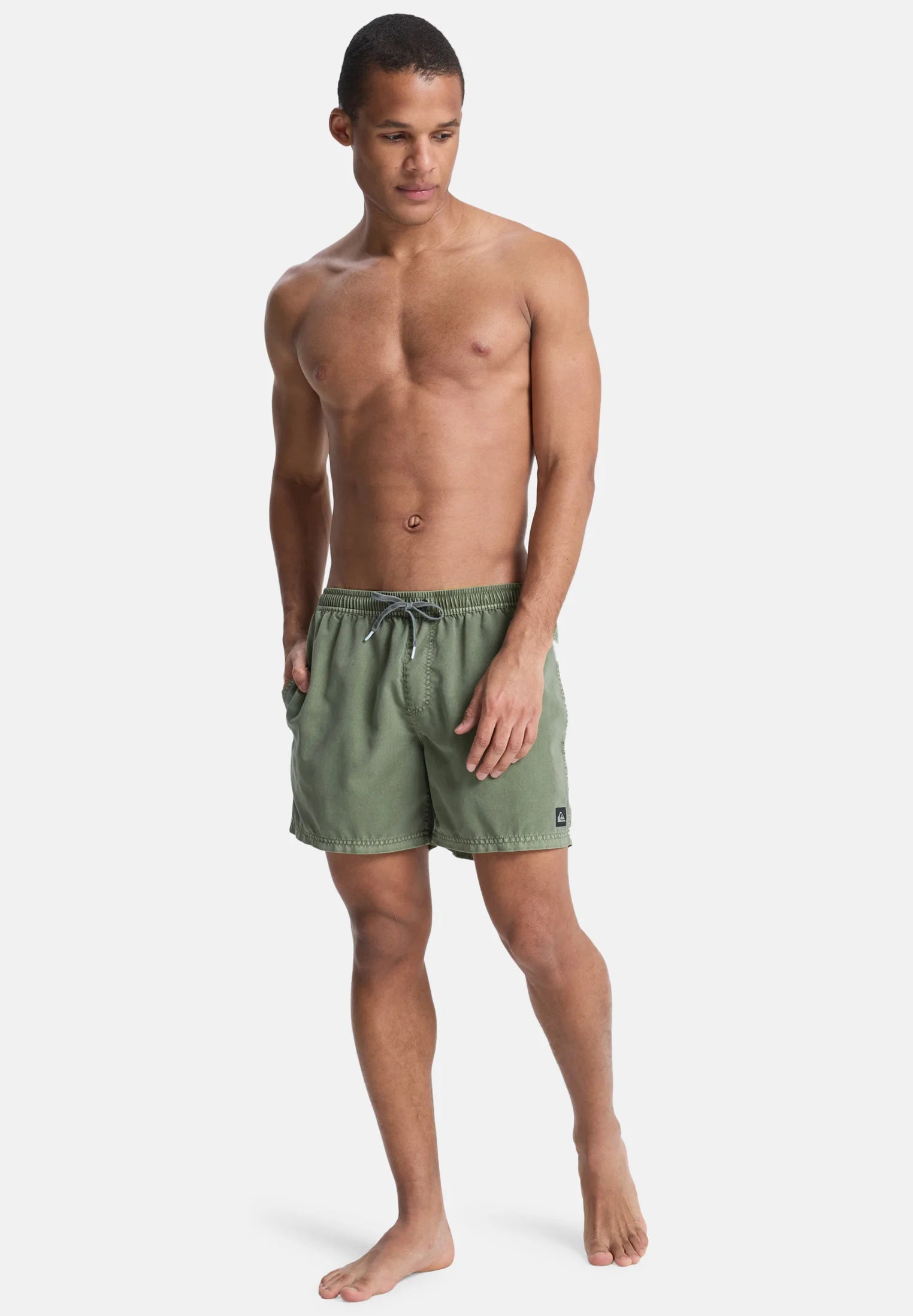 Short de bain Quiksilver Everyday Surfwash Volley – Feuille de raisin