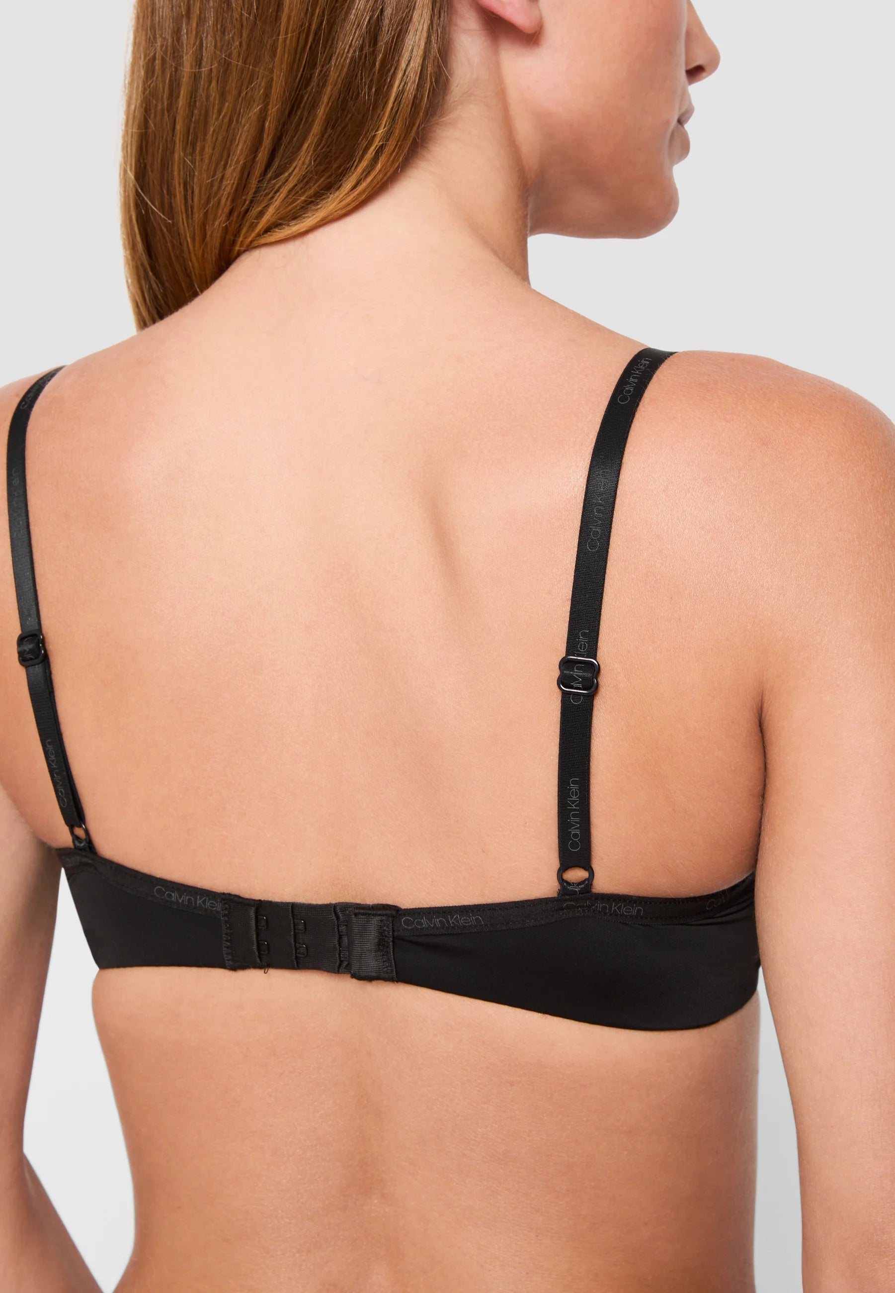 Calvin Klein Attract Balconette Underwired Bra – Black