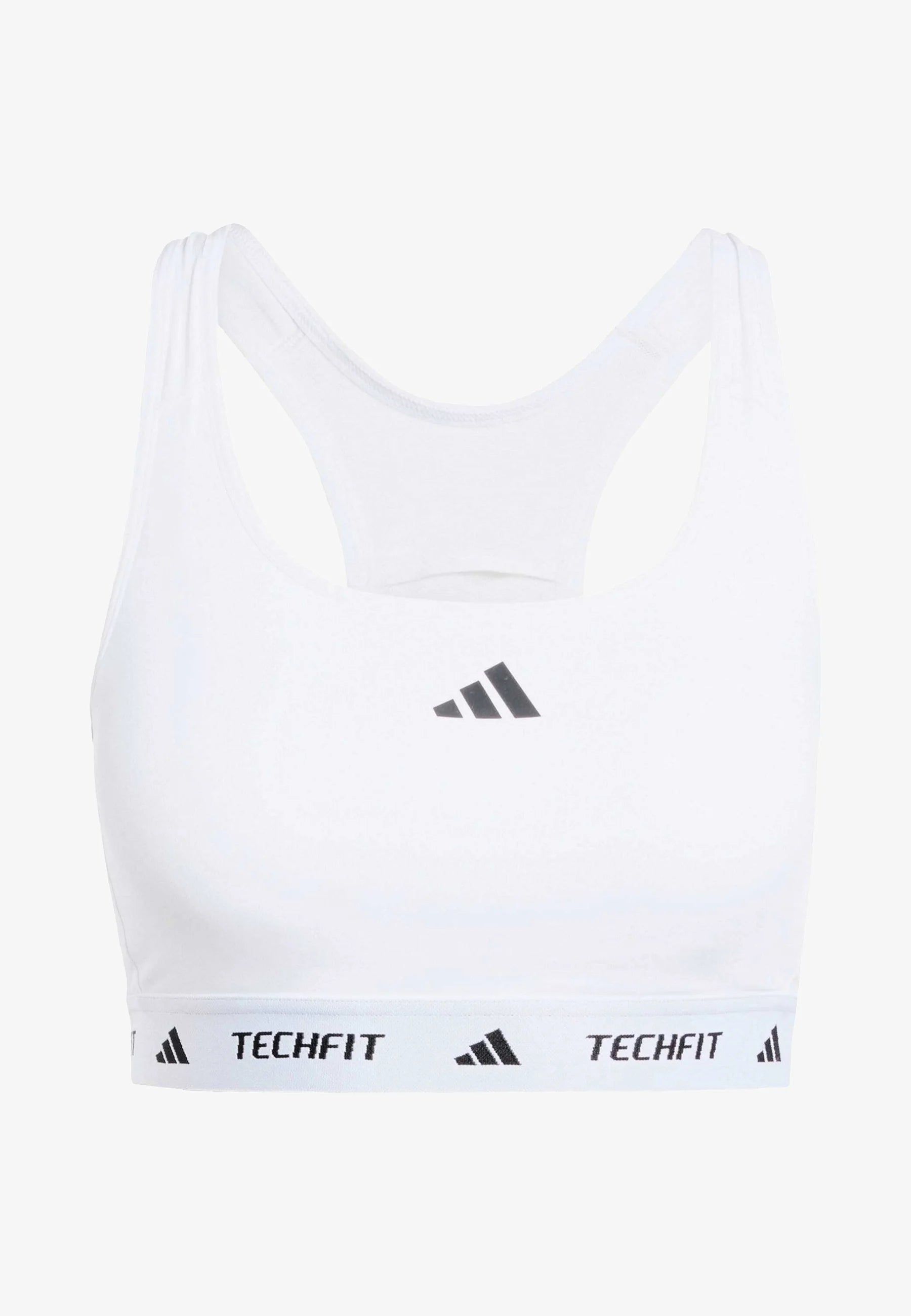 Reggiseno a sostegno medio Adidas Performance Techfit - Bianco