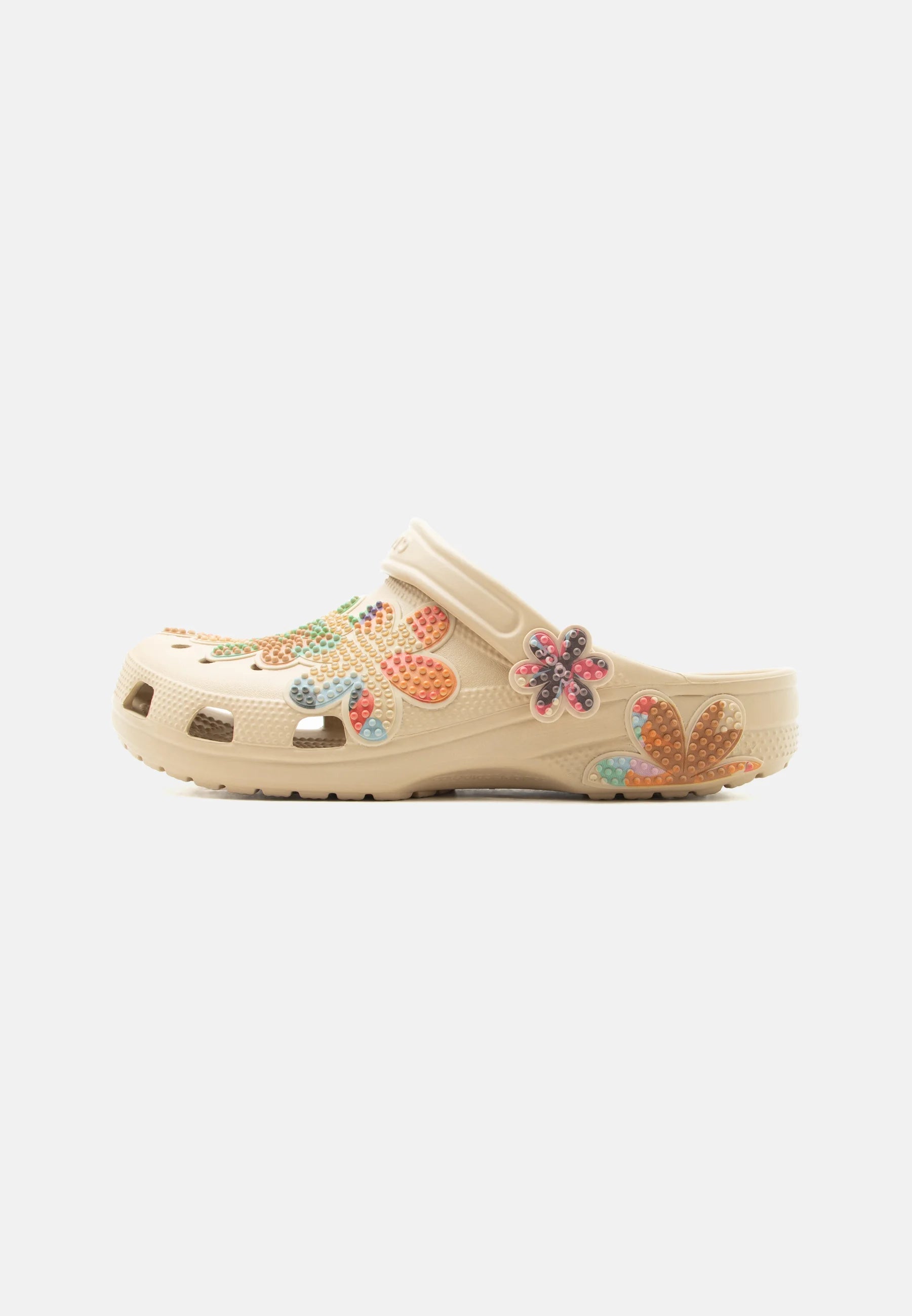 Crocs Classic Summer Beaded Unisex Mules – Beige