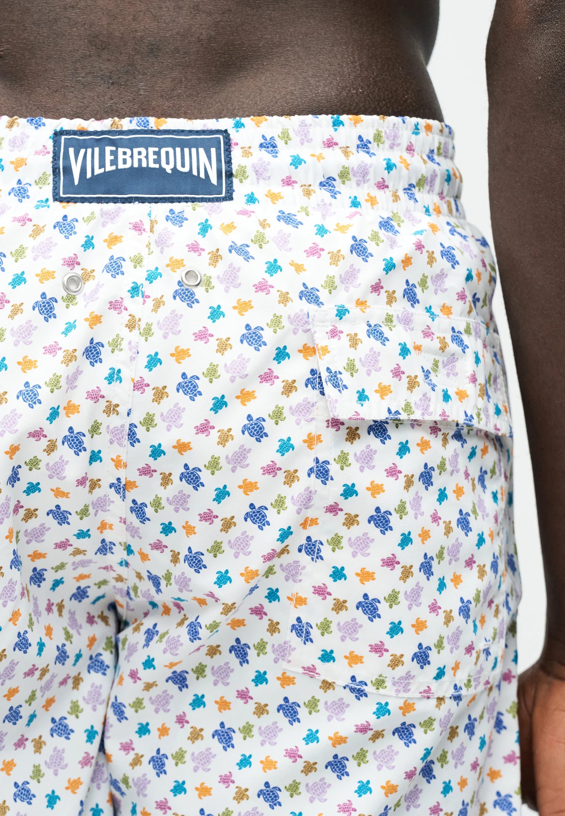 Short de Bain Luxe Moorea Vilebrequin – Blanc