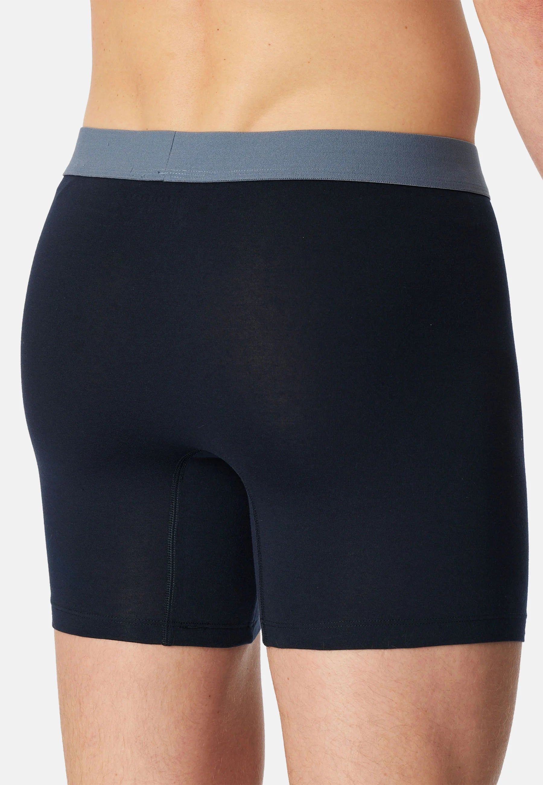 Schiesser 95 5 4 Pack Boxer Briefs – Dark Blue, Multicolour