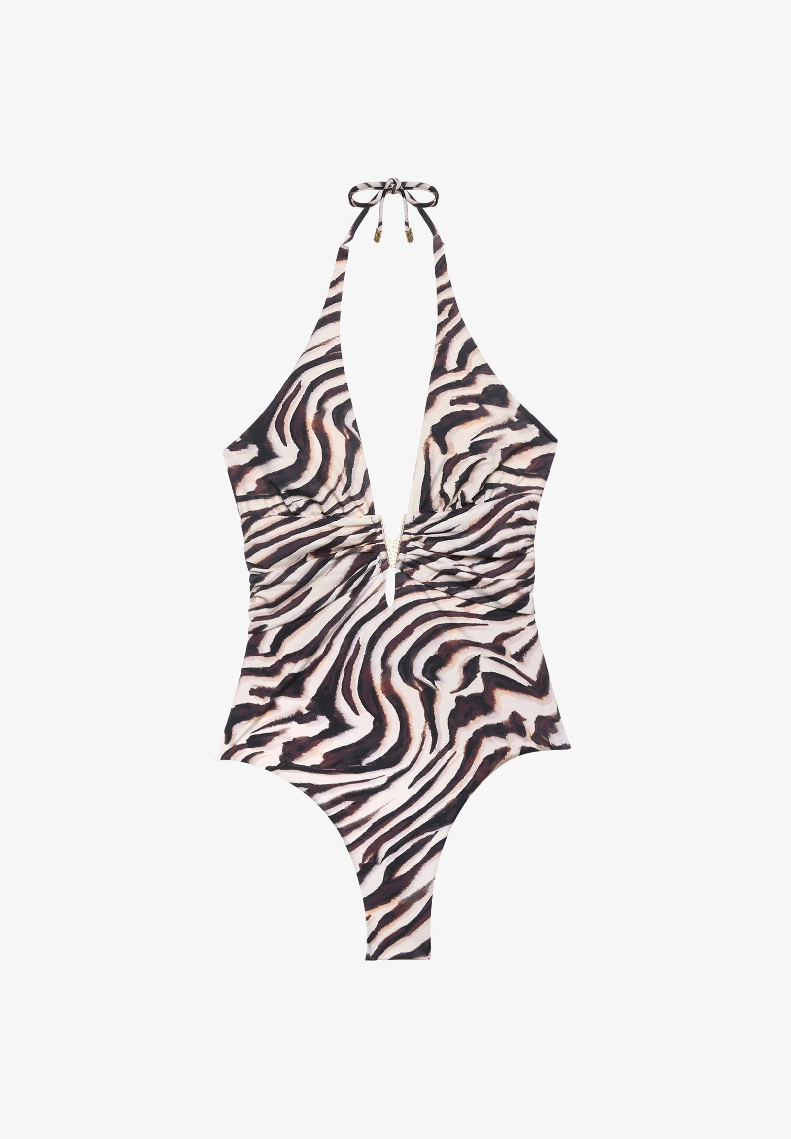 Yamamay Zelia Swimsuit – Brown Animal Print