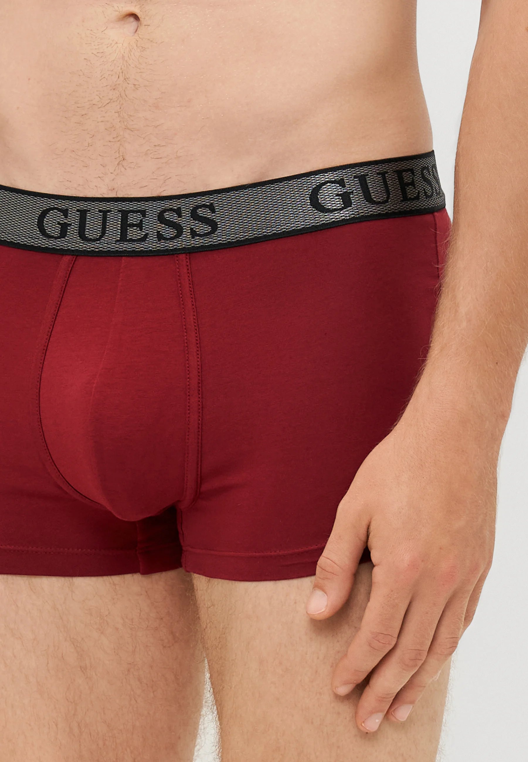 Kufry Guess Joe 3 Pack – černá, červená, šedá