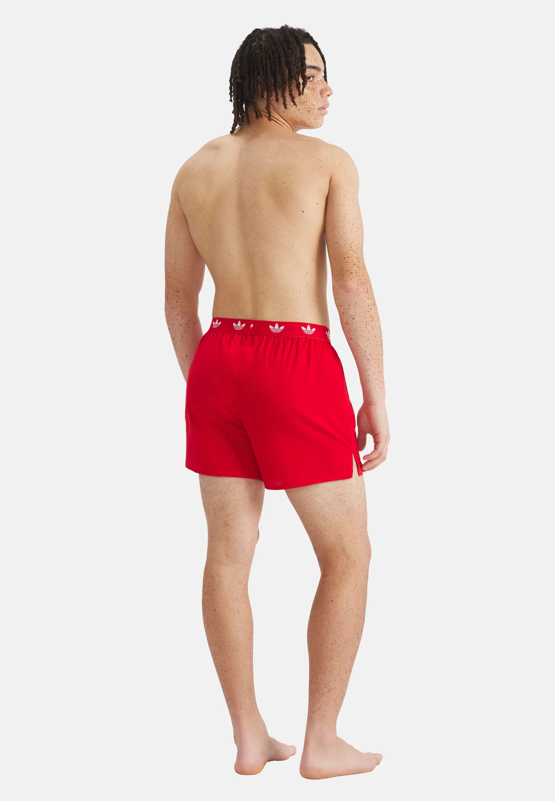 Boxerky Adidas Originals 2 Pack – červené, tmavě modré