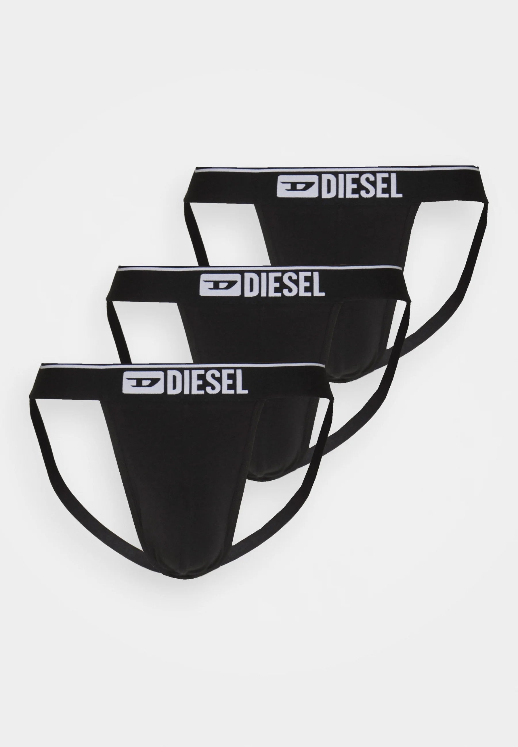 Diesel Jocky 3 Pack Jockstrap – Black