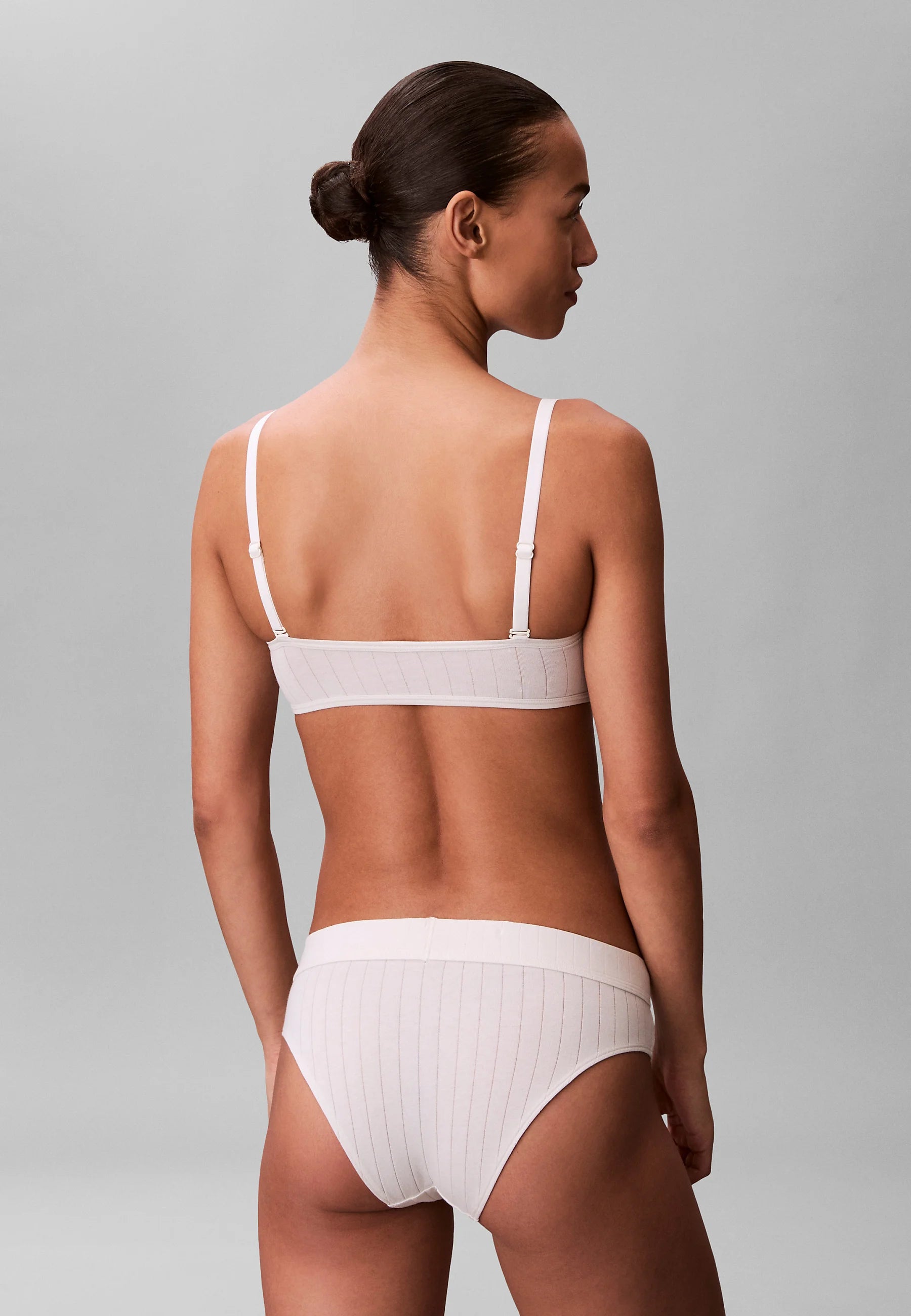 Soutien-gorge bandeau doux Calvin Klein Heritage Classic - Tofu