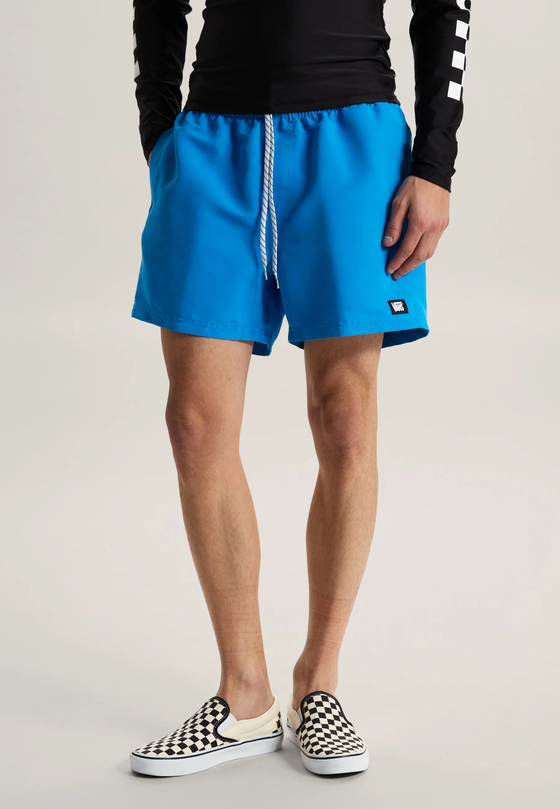 Vans Primary Elastic Board Swim Shorts – Medium Blue