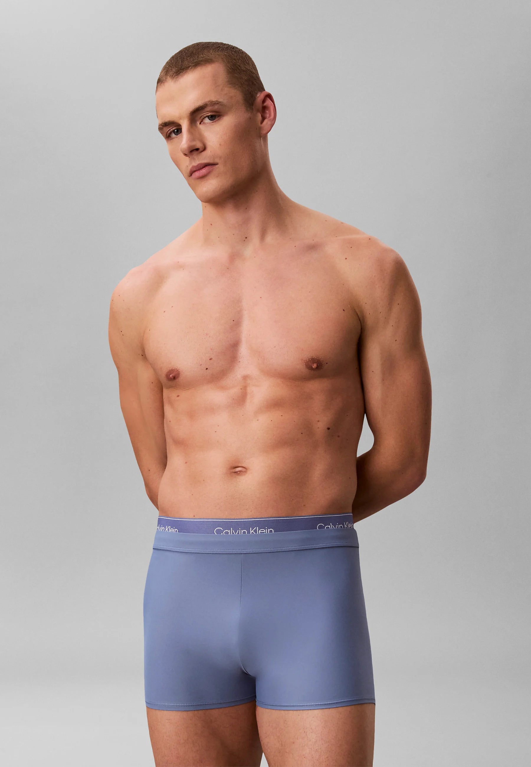 Calvin Klein Swim Trunks – Blue Tulip