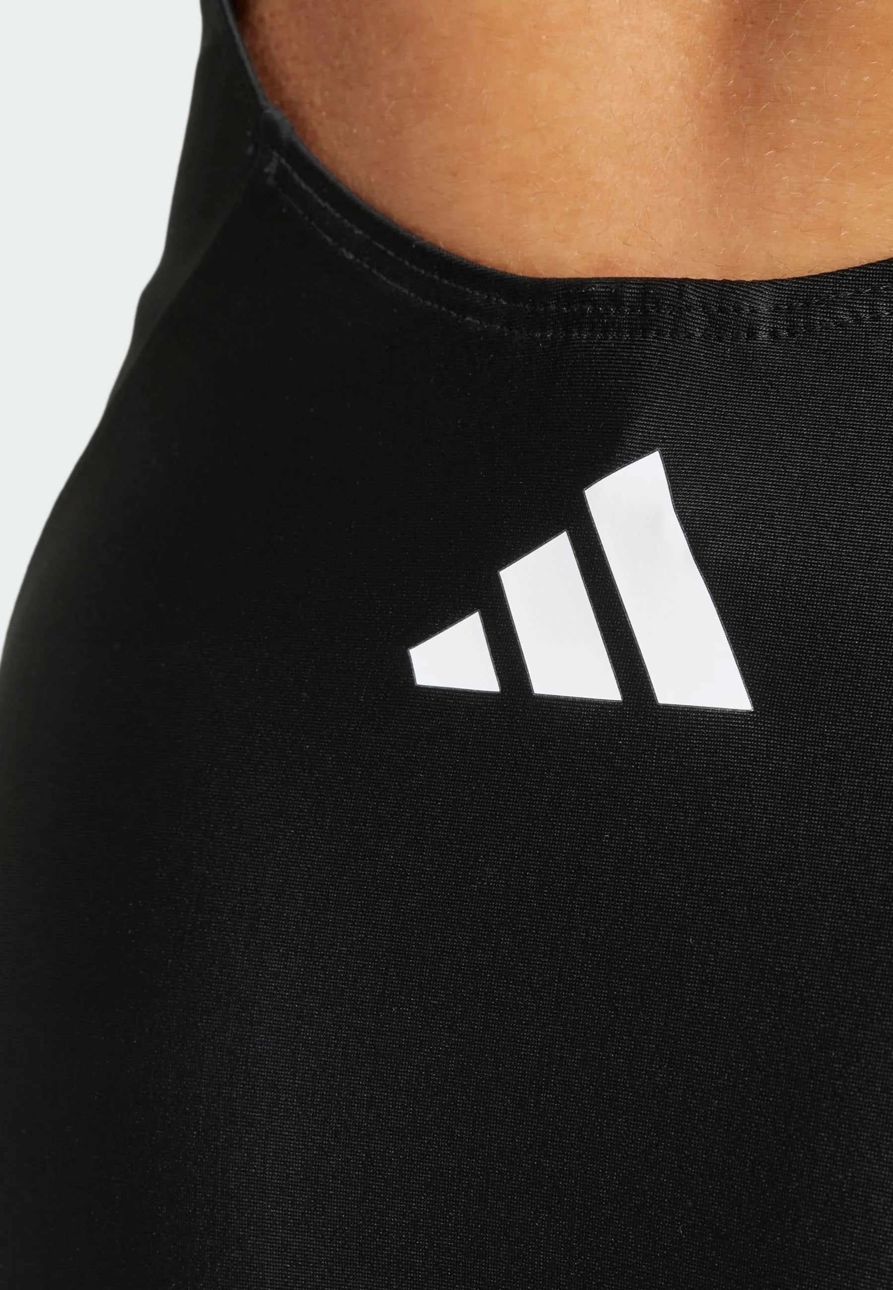 Maillot de bain une pièce Adidas 3-Stripes Performance – Noir, Blanc