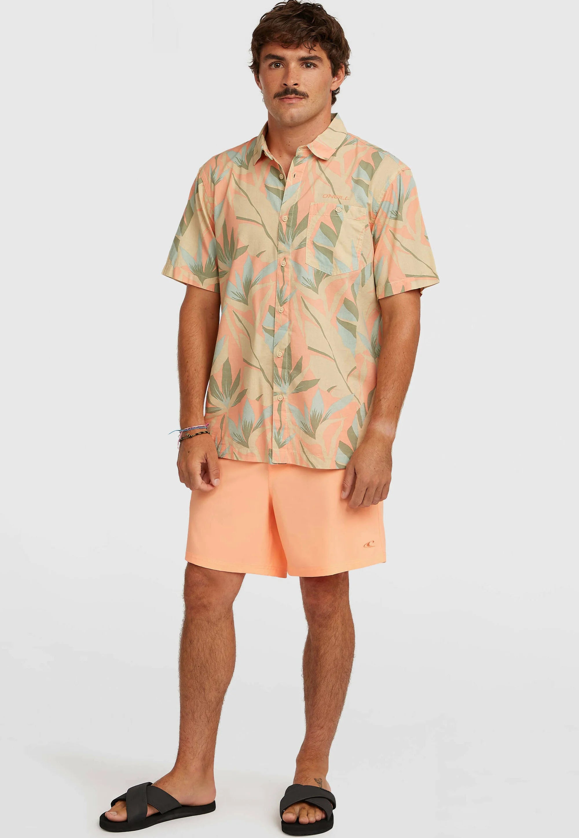 Spodenki kąpielowe O’Neill Pocket Print 16 – Funky Peach