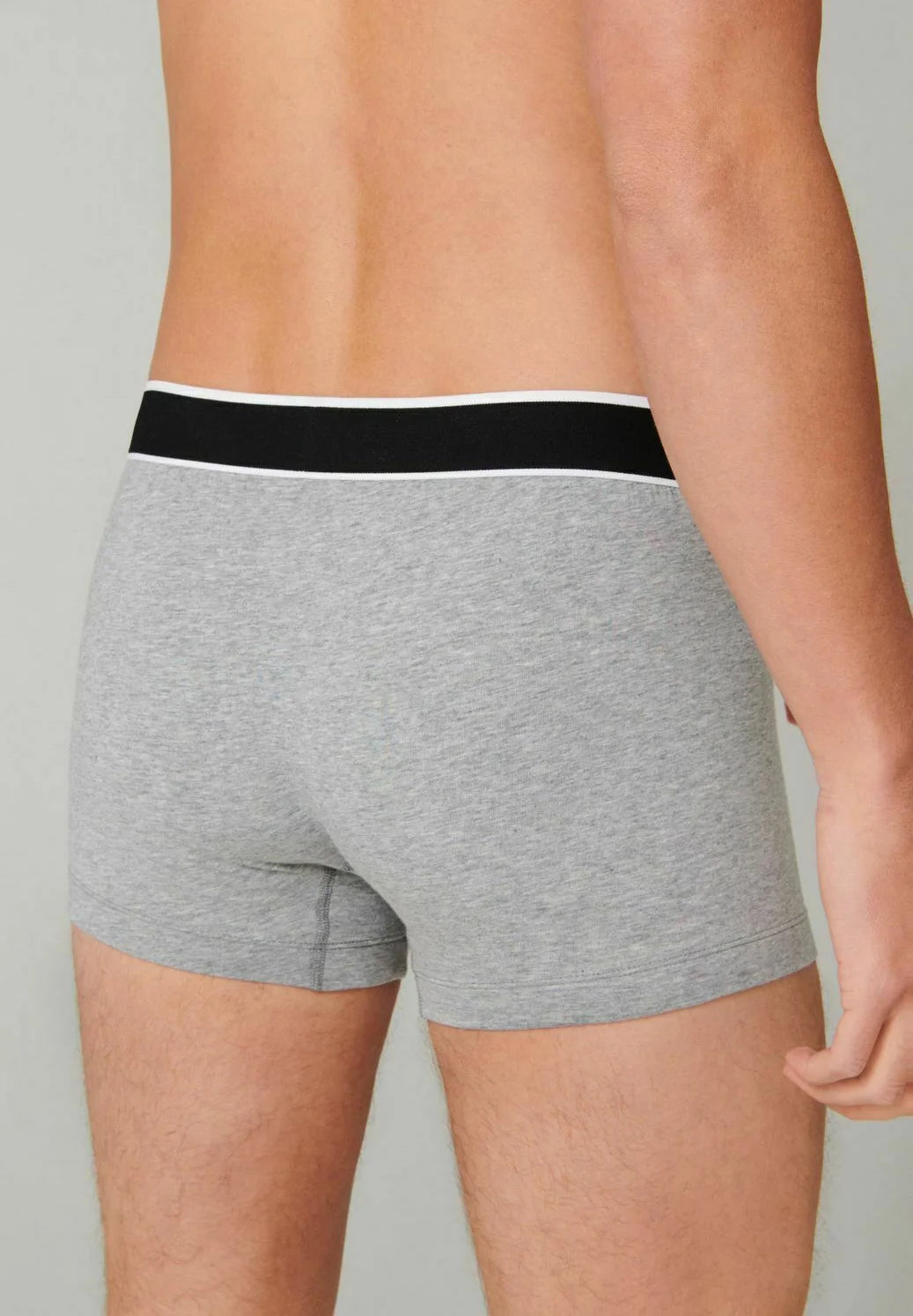 Schiesser 95 5 Baumwoll-Unterhosen 6er-Pack – Grau Melange