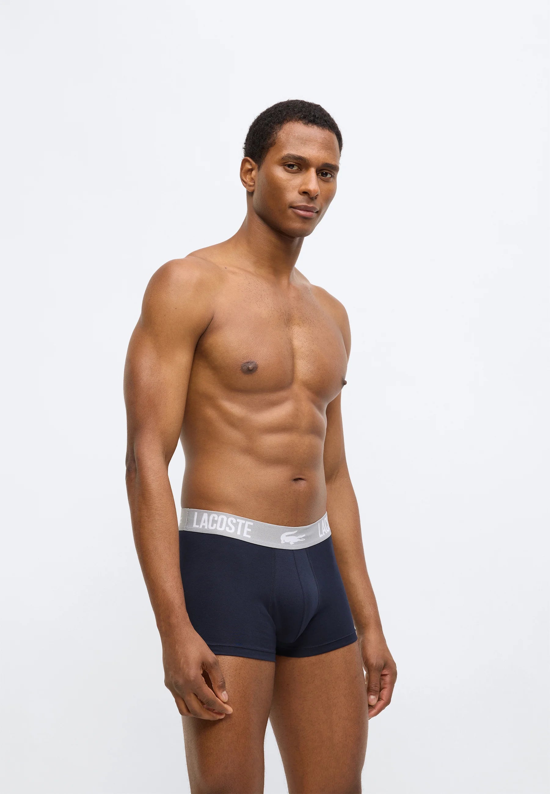 Lacoste Trunk 5 Pack Trunks – Navy Blue