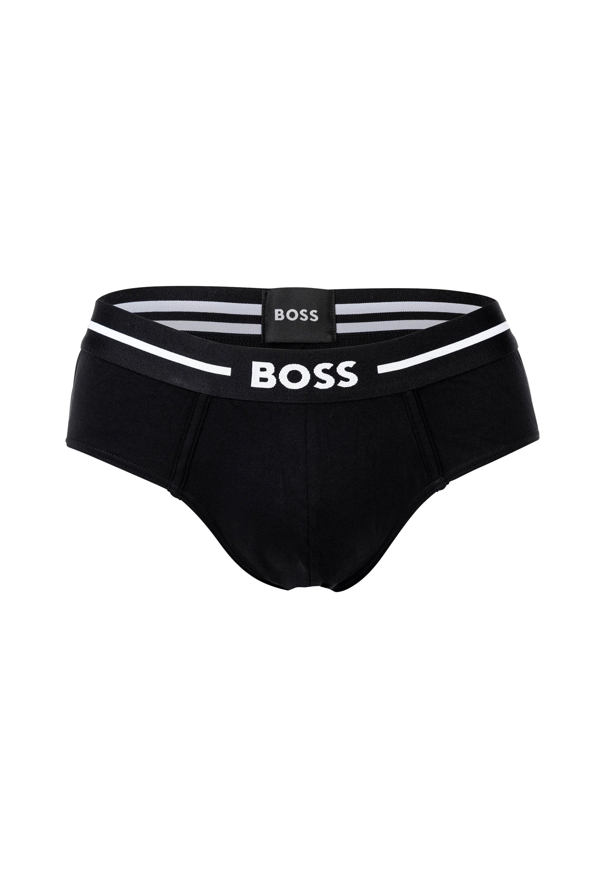 BOSS Hipbr Bold 3 Pack Briefs – Black