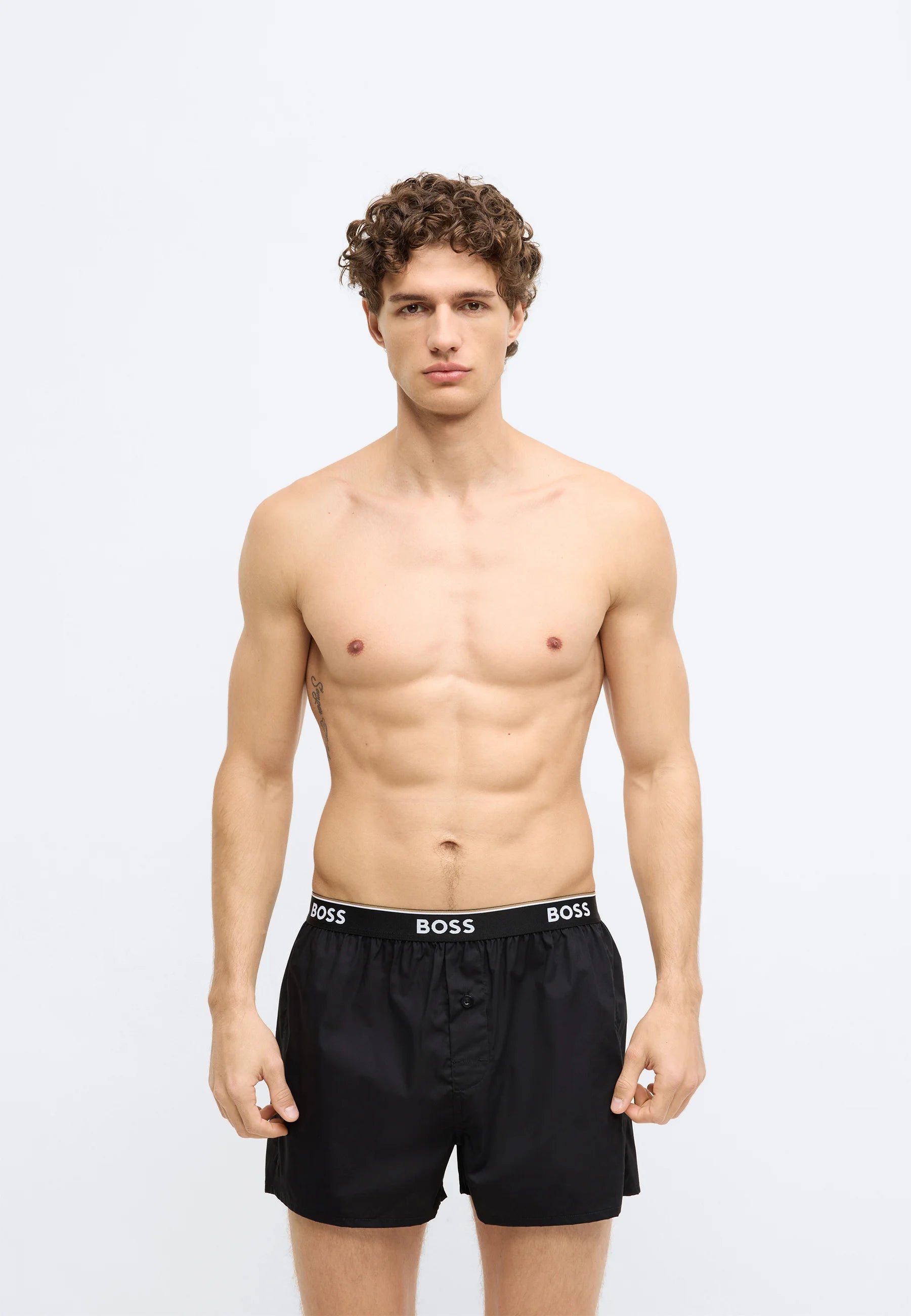 BOSS 2 Pack Boxer Shorts – Open Green