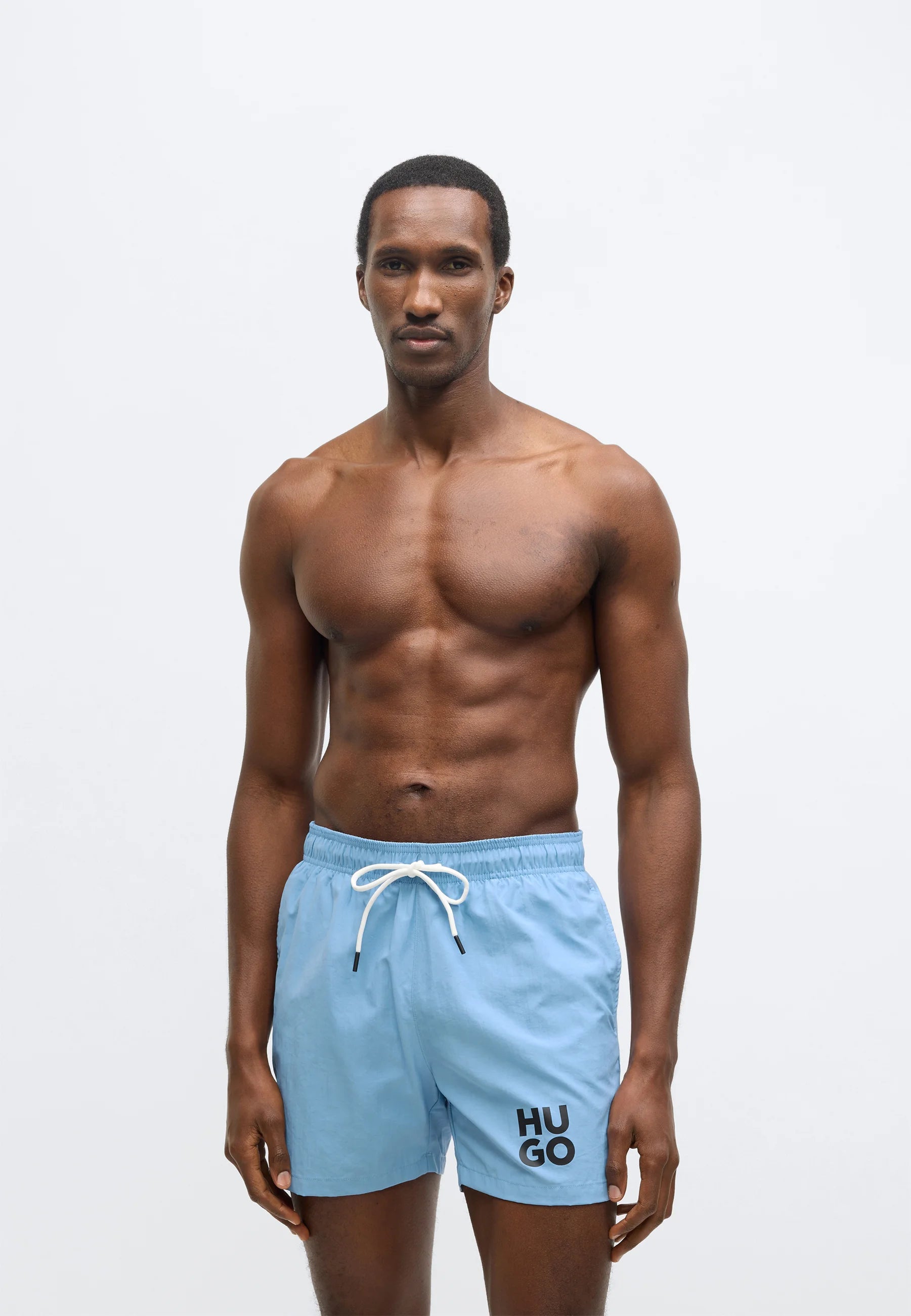 HUGO Paolo Swim Shorts – Light Pastel Blue