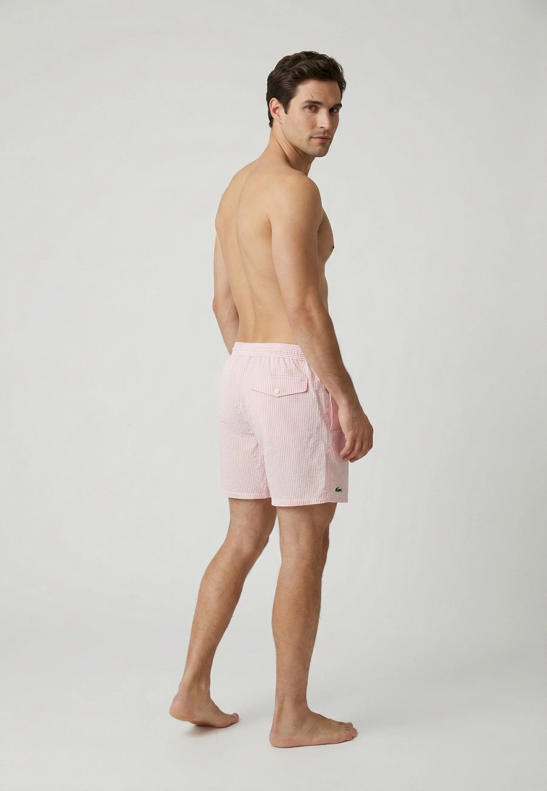 Lacoste Swim Shorts – Rose