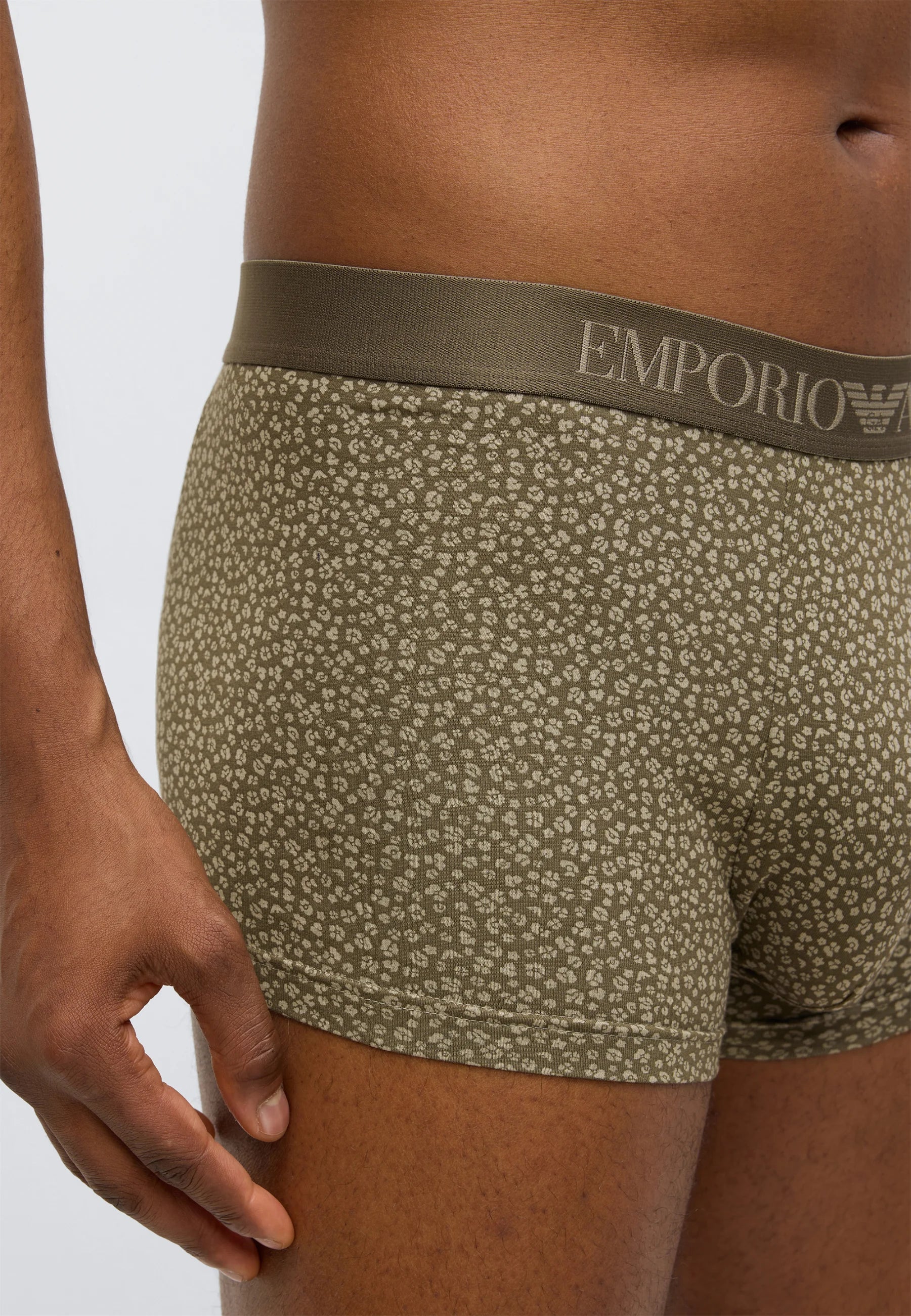 Lot de 2 boxers Emporio Armani PATTERN MIX - Vert