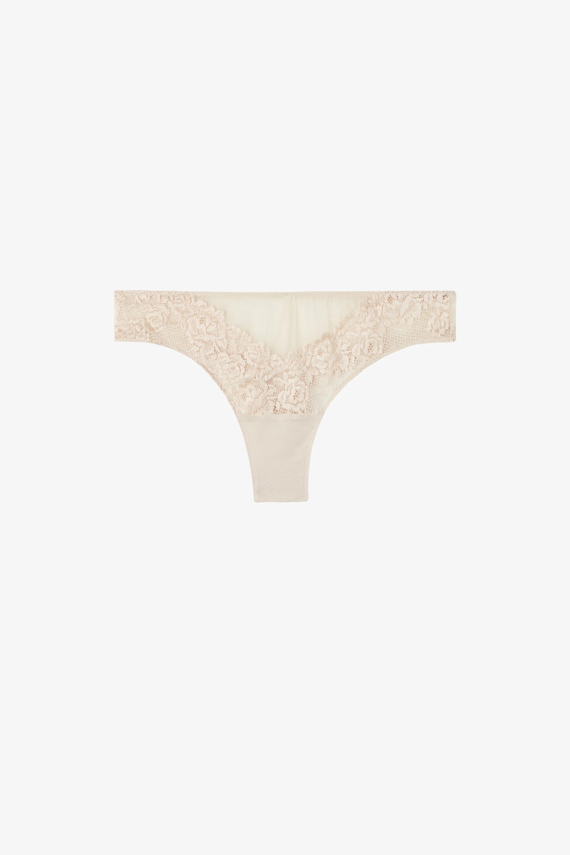 Intimissimi Perizoma Brasiliano Pretty Flowers – Crema Avorio
