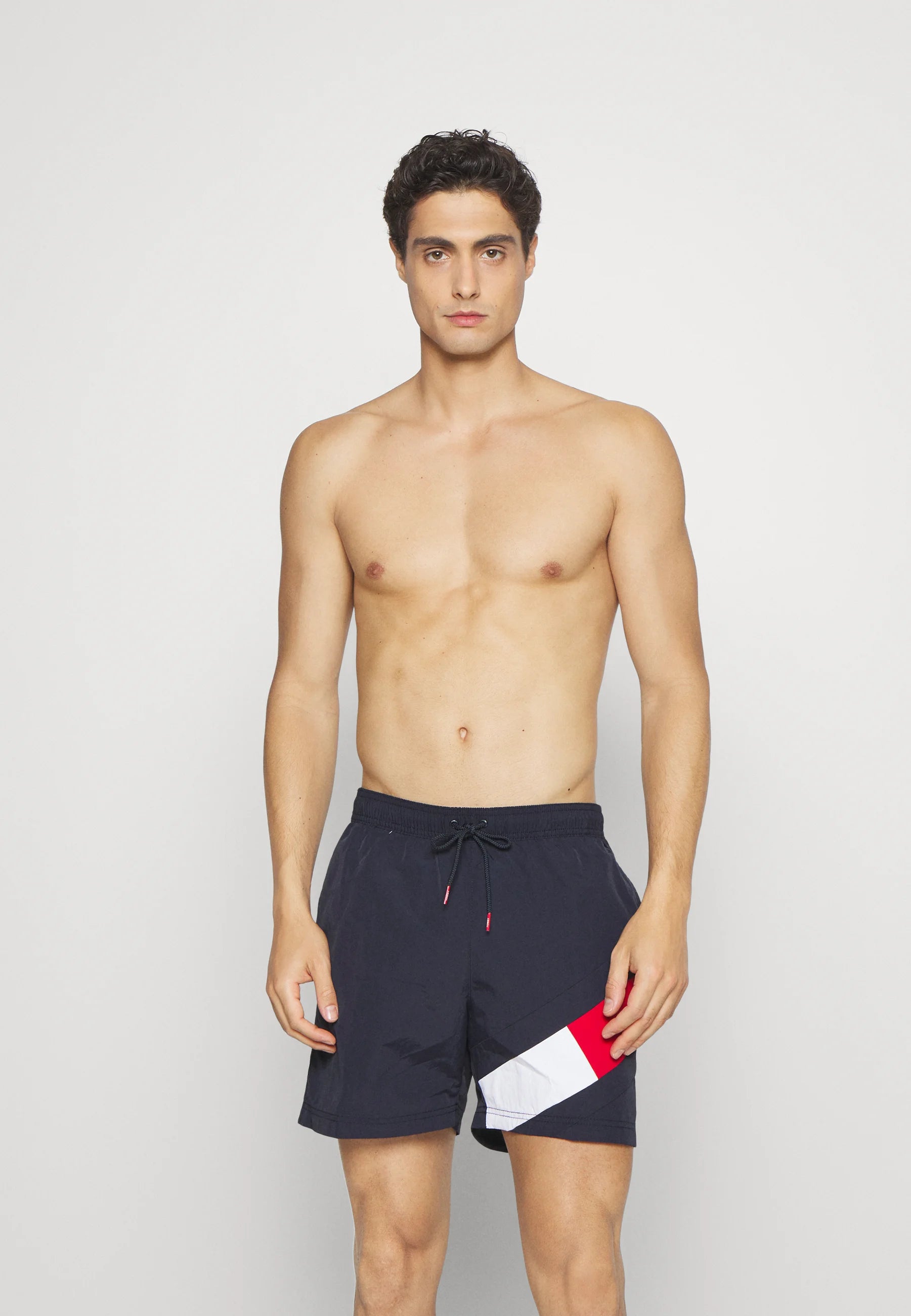 Tommy Hilfiger Short de bain à cordon de serrage – Bleu