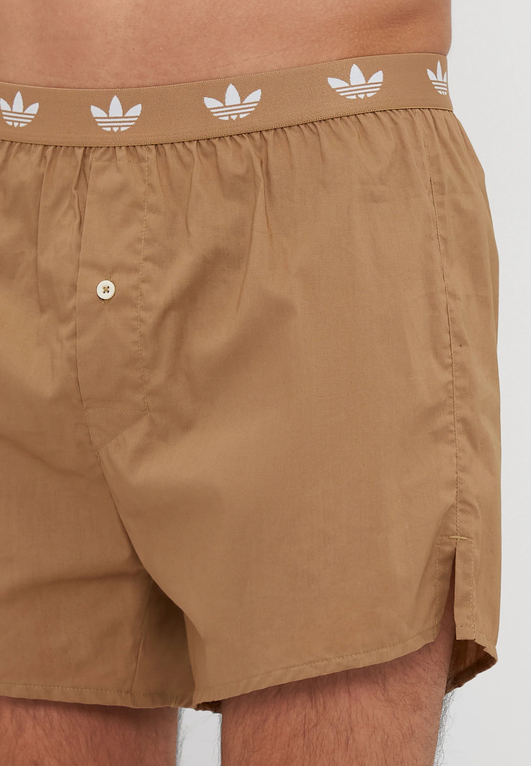 Boxerky Adidas Originals 2 Pack – hnědé, černé