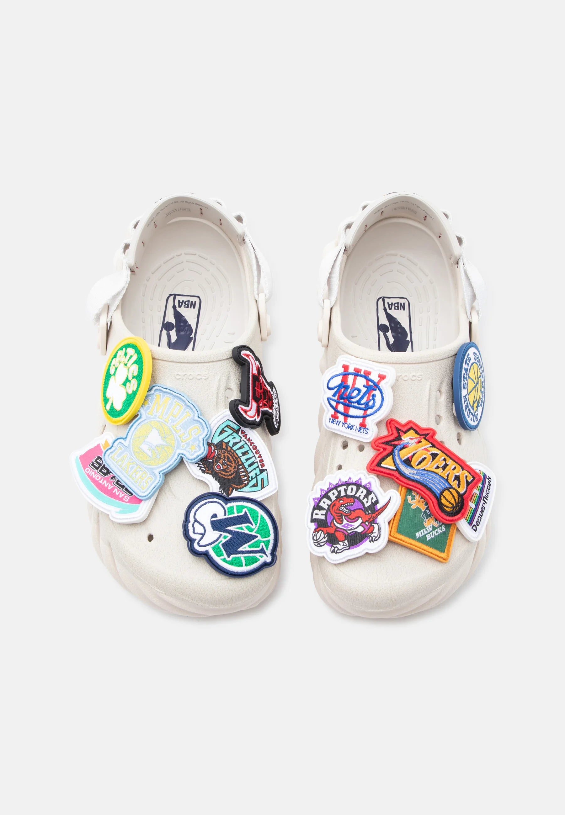 Crocs NBA Echo Unisex Mules – Multi-Coloured