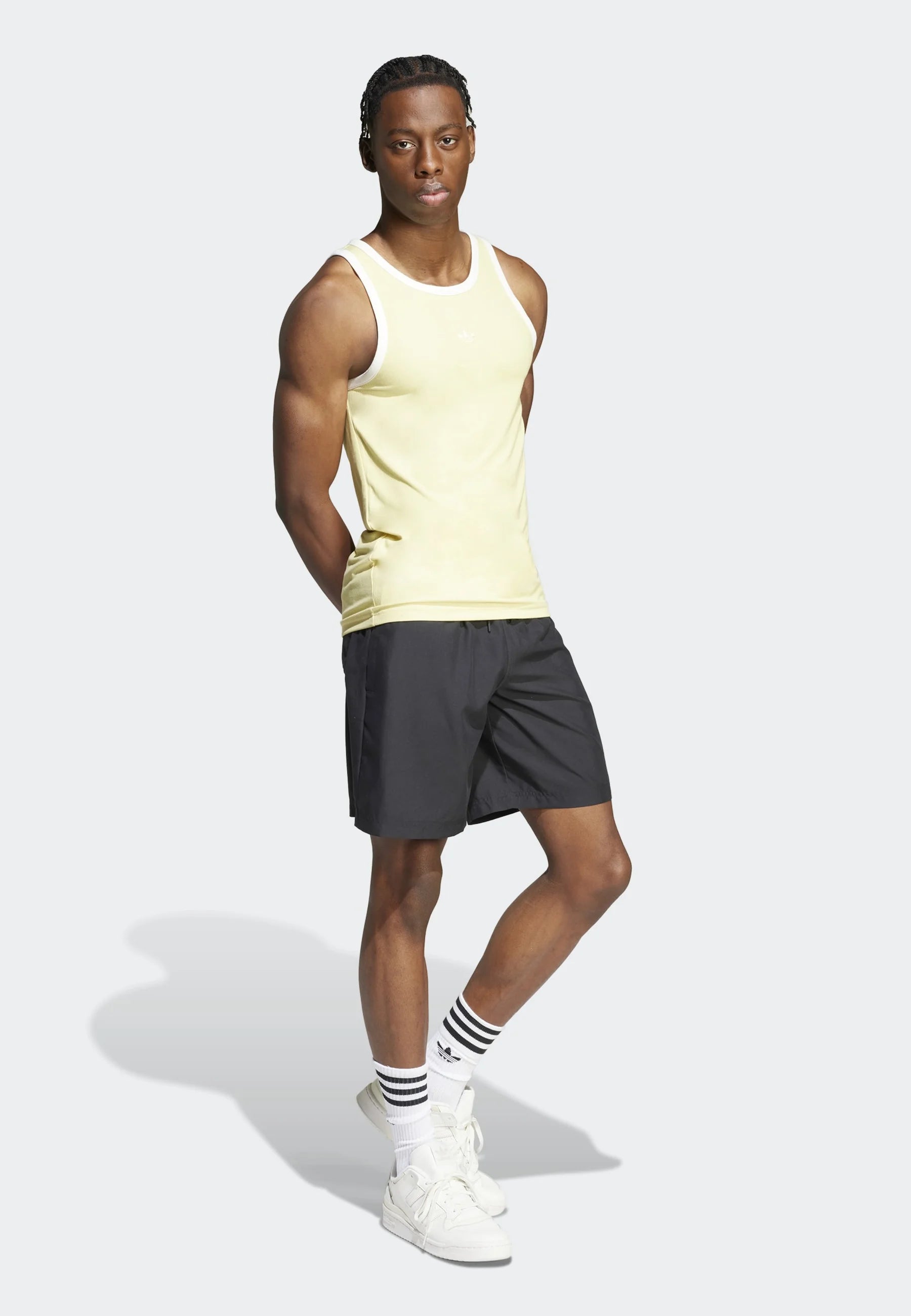 Adidas Originals ADIC Solid Swimming Shorts – Black