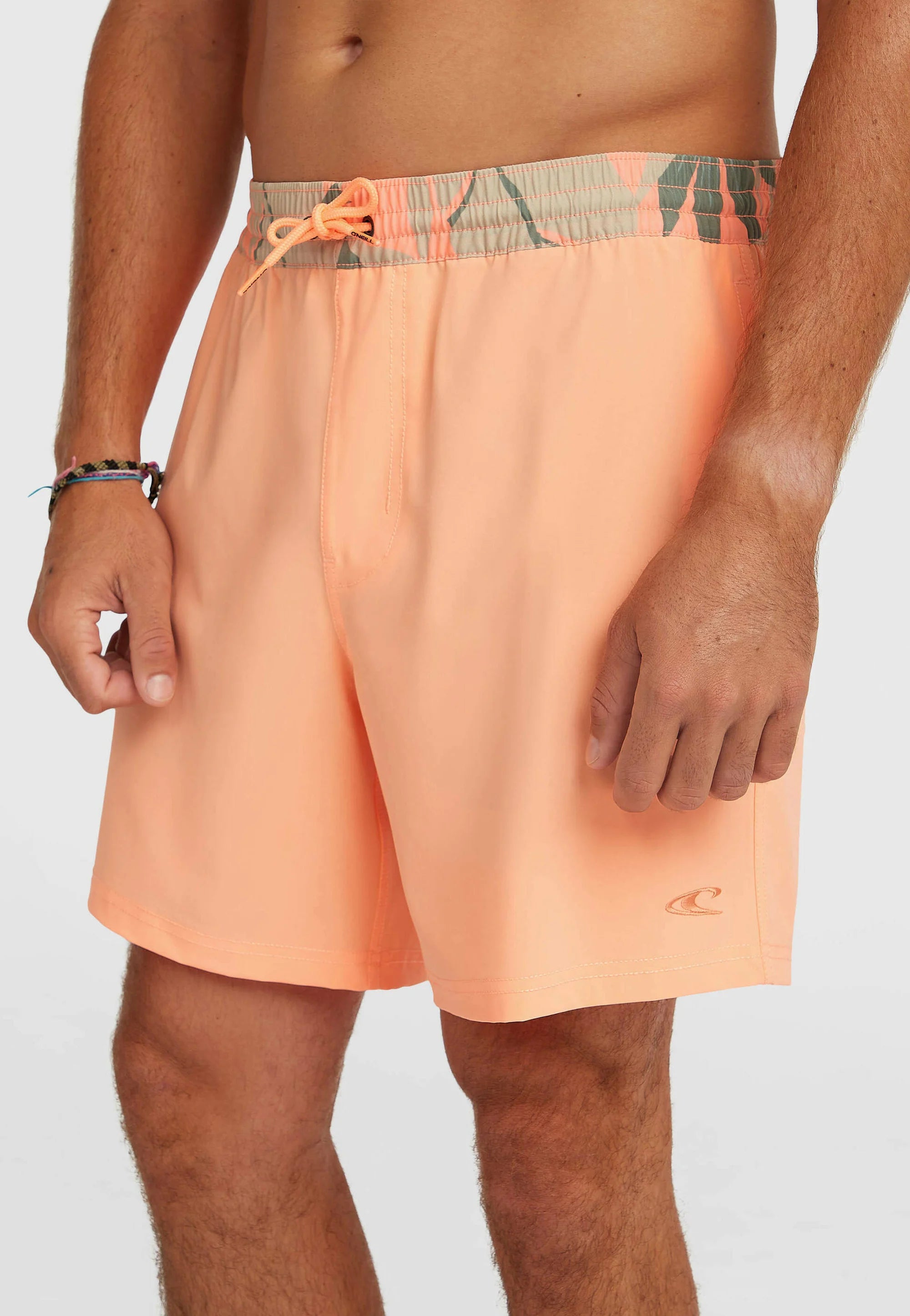 Spodenki kąpielowe O’Neill Pocket Print 16 – Funky Peach