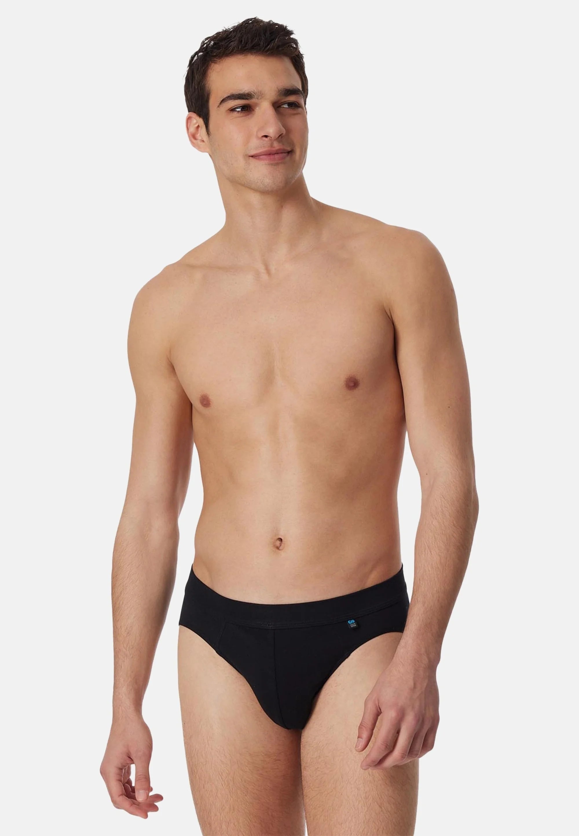 Schiesser 5 Pack Briefs – Black