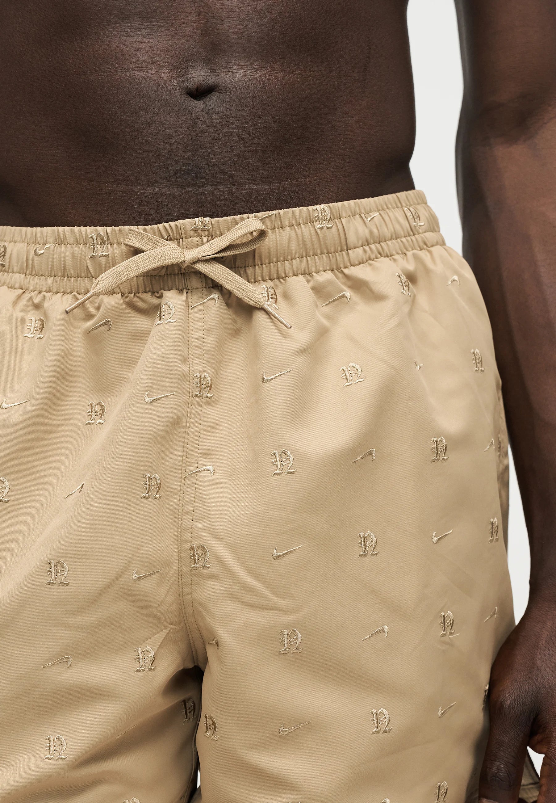 Short de bain Nike Swim Breaker Lux Letter Volley – Beige Parachute