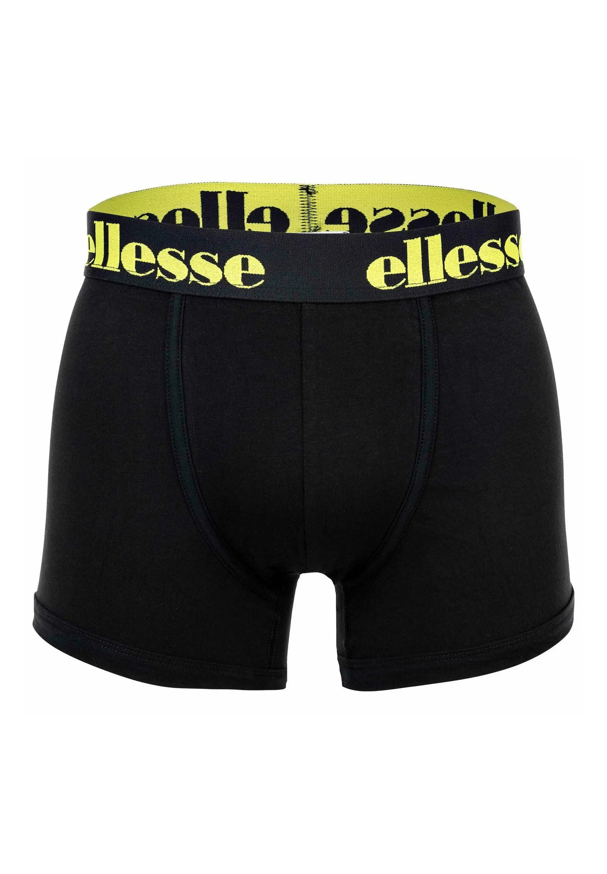 Ellesse Core 7 Pack Trunks – Black Multicolor
