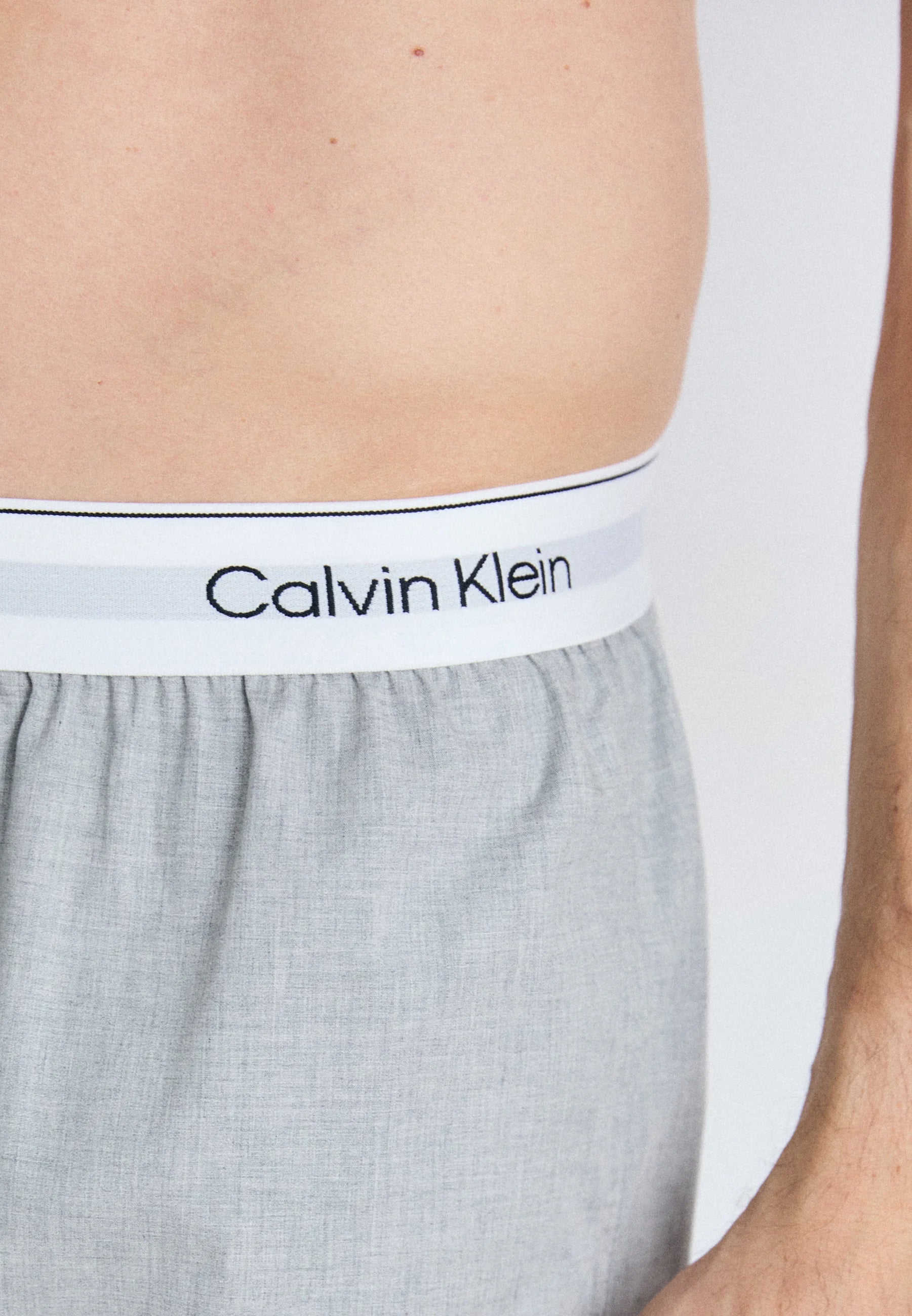 Calvin Klein Icon Cotton Stretch Slim Boxerky – 3 balení – černá, bílá, šedá Heather