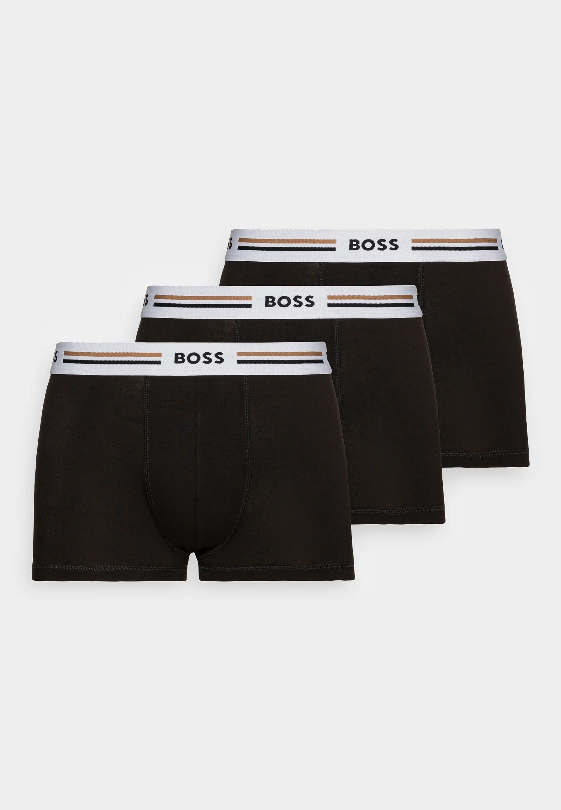 BOSS Trunk Revive ExtraSoft Viscose Fabric 3 Pack – Trunks – Black