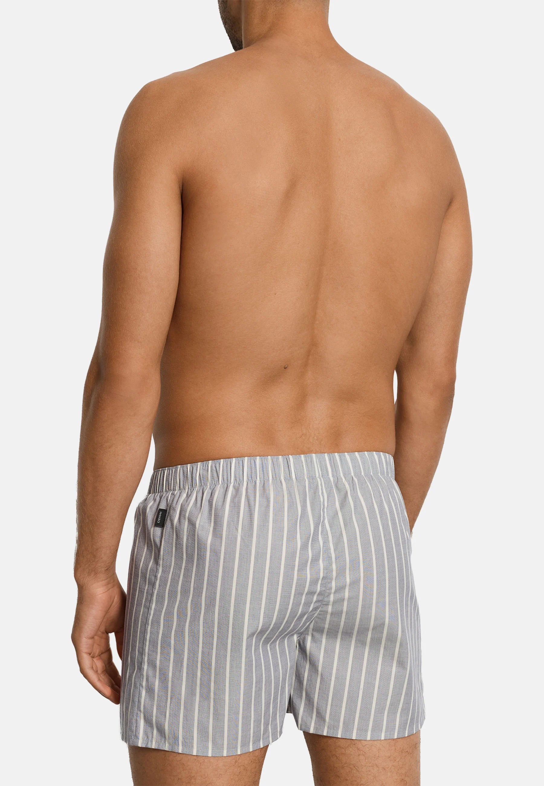 HANRO FANCY Boxer – Rayure Denim