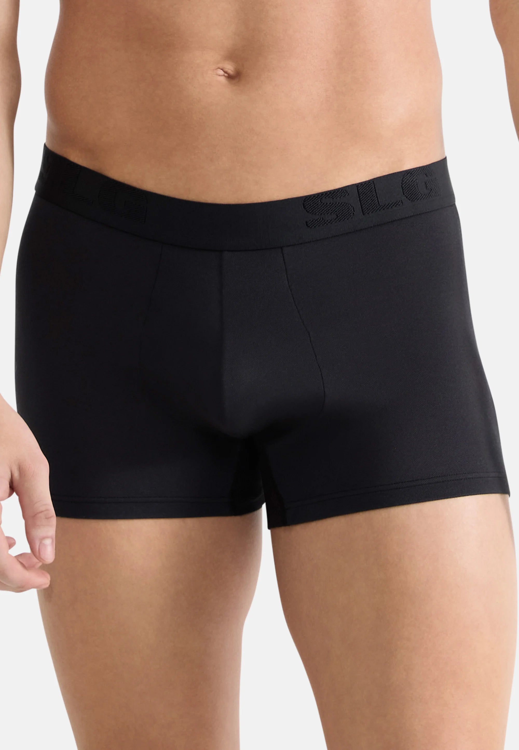 Sloggi Base Soft Hipster Trunks 4er-Pack – Schwarz