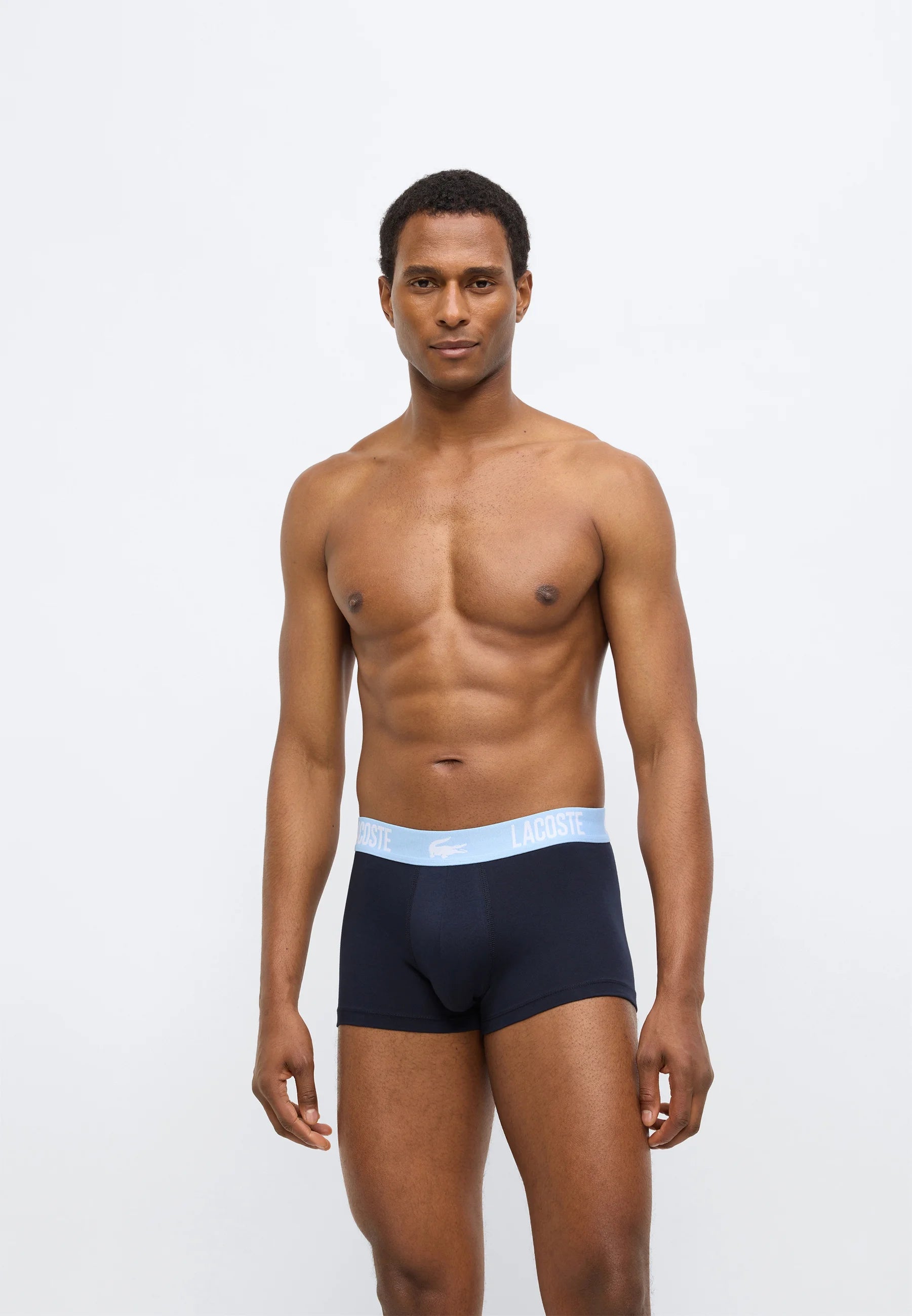 Lacoste Trunk 5 Pack Trunks – Navy Blue