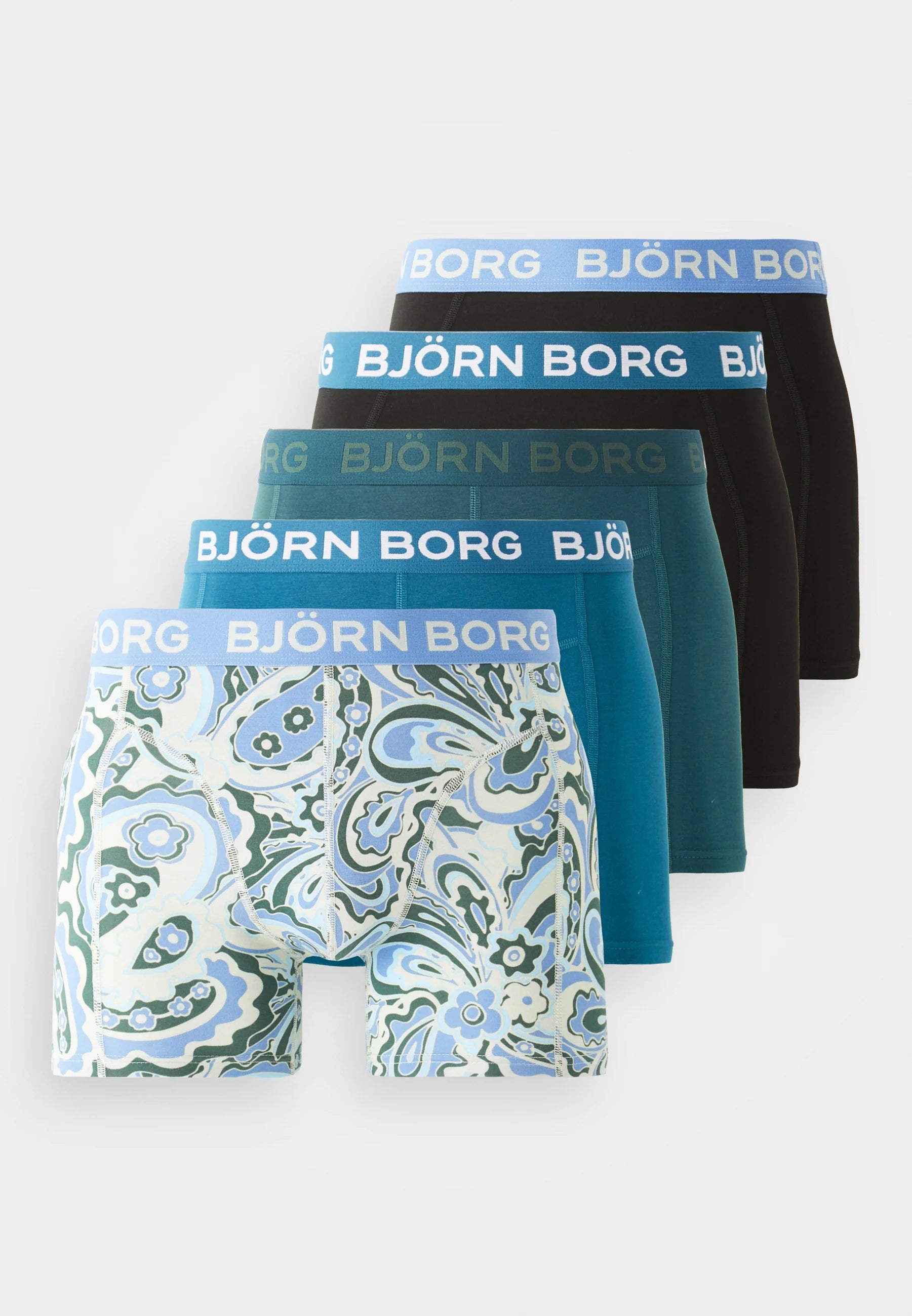 Björn Borg 5 Pack Boxer Briefs – Mix Colours