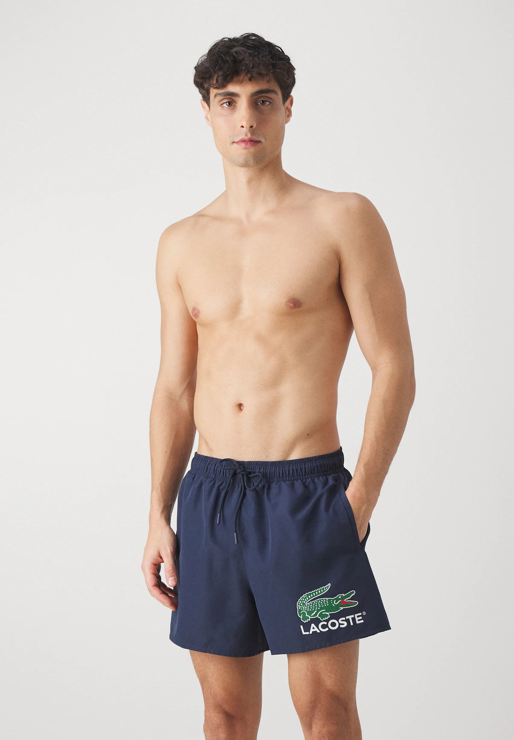 Lacoste Badeshorts – Marineblau