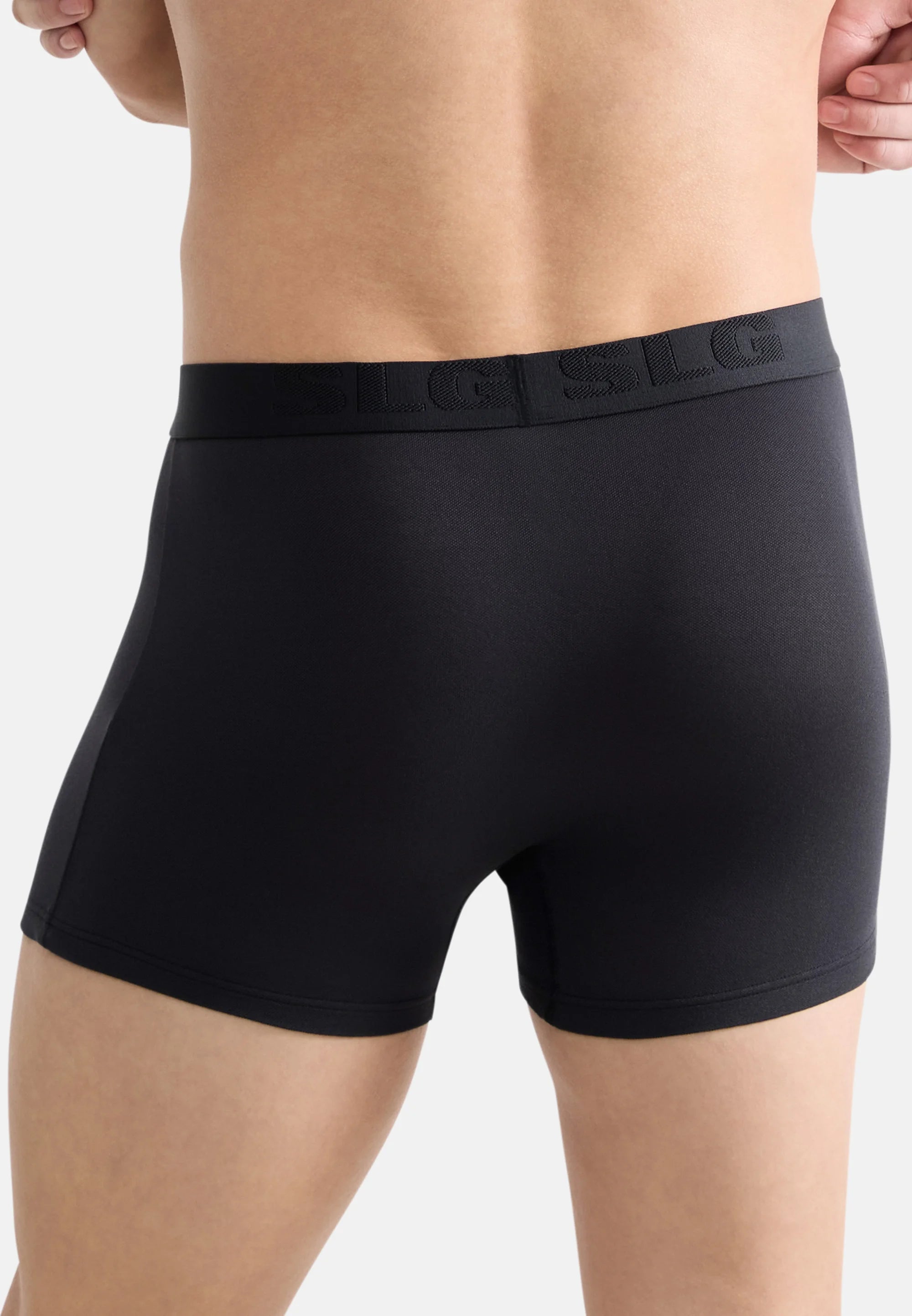 Sloggi Base Soft Hipster Trunks 4er-Pack – Schwarz