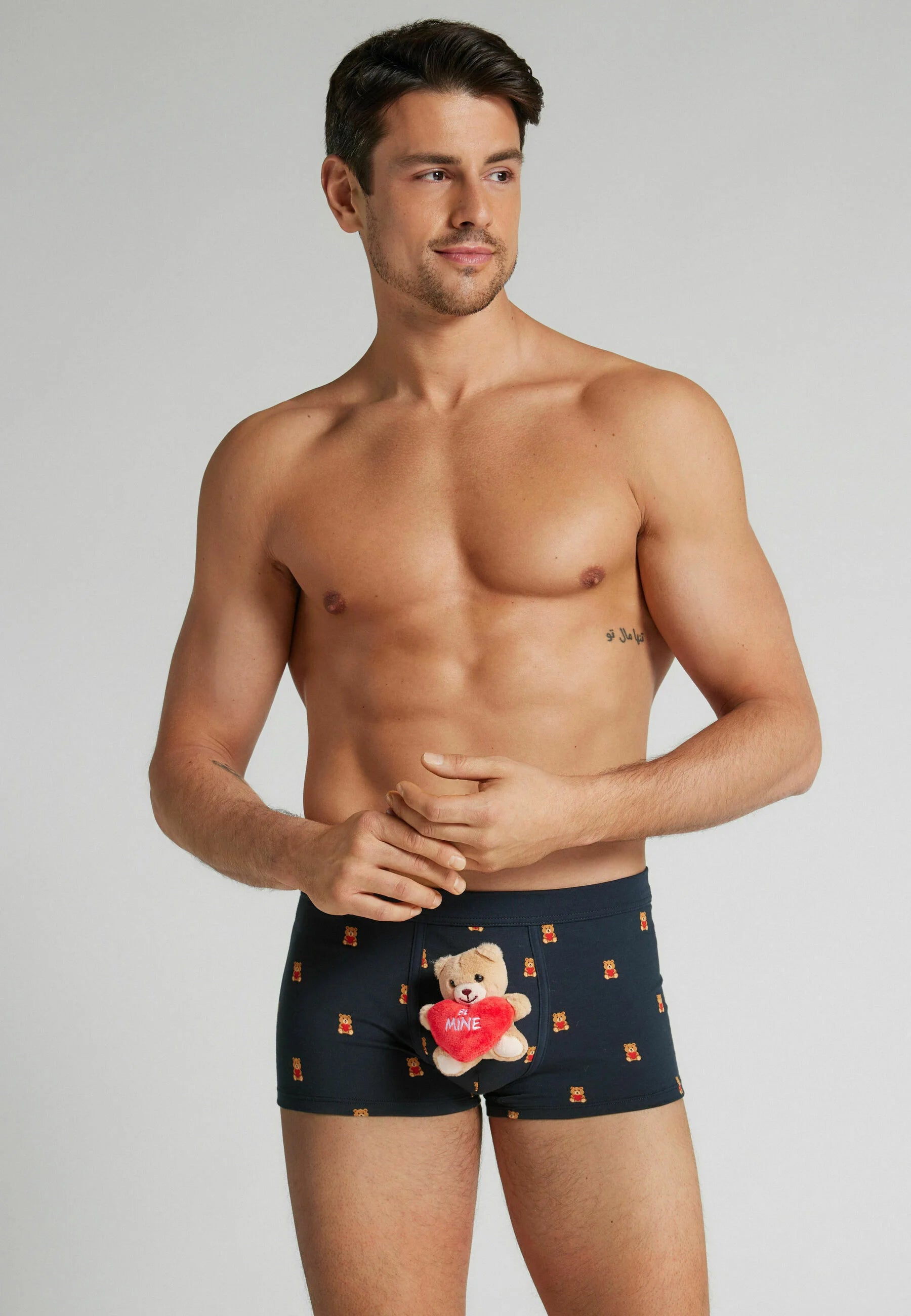 UIMAN Intimissimi Uomo Boxer Be Mine Teddy Bear – Bleu