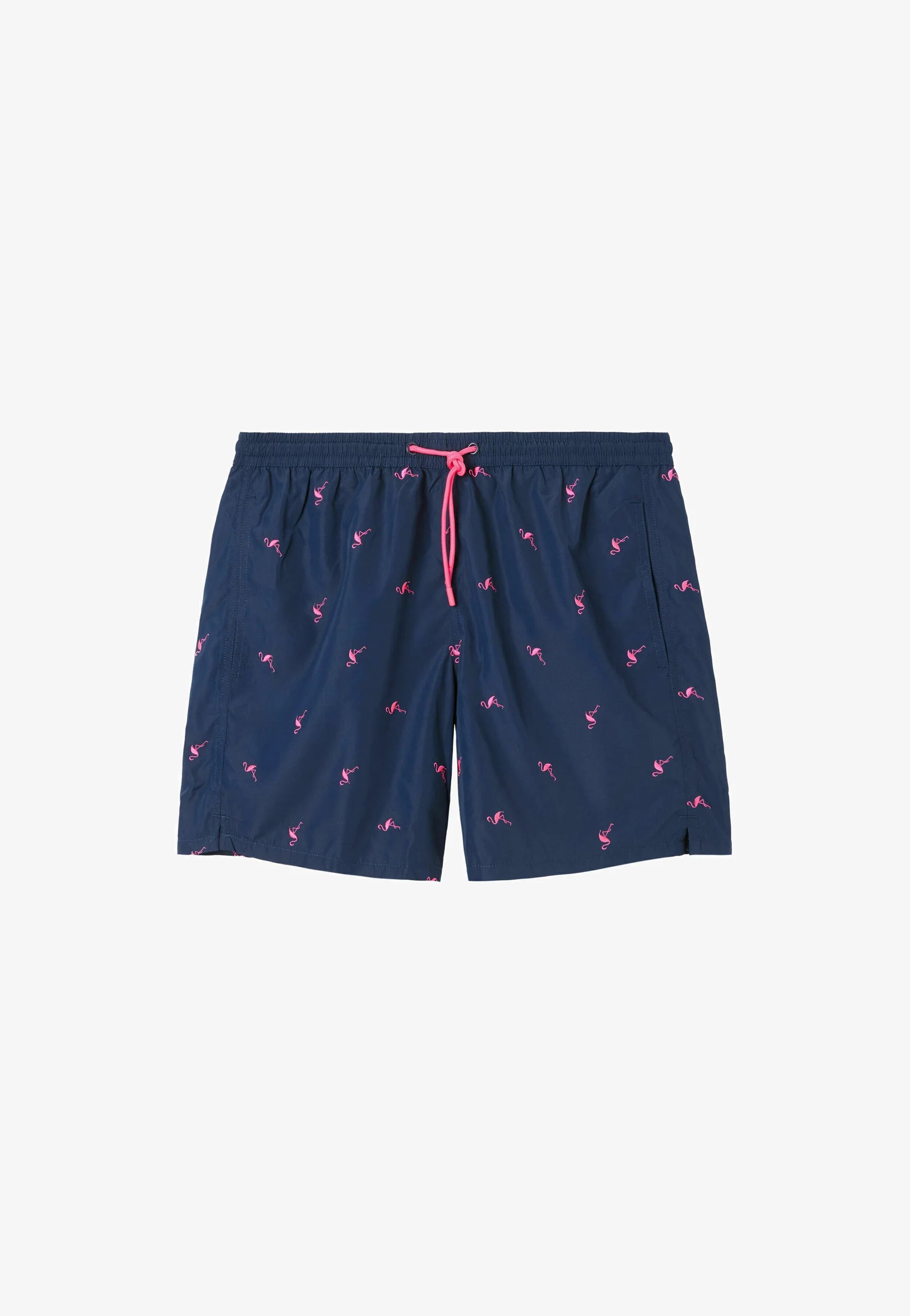 Calzedonia Formentera gemusterte Badeshorts – Dunkelblau