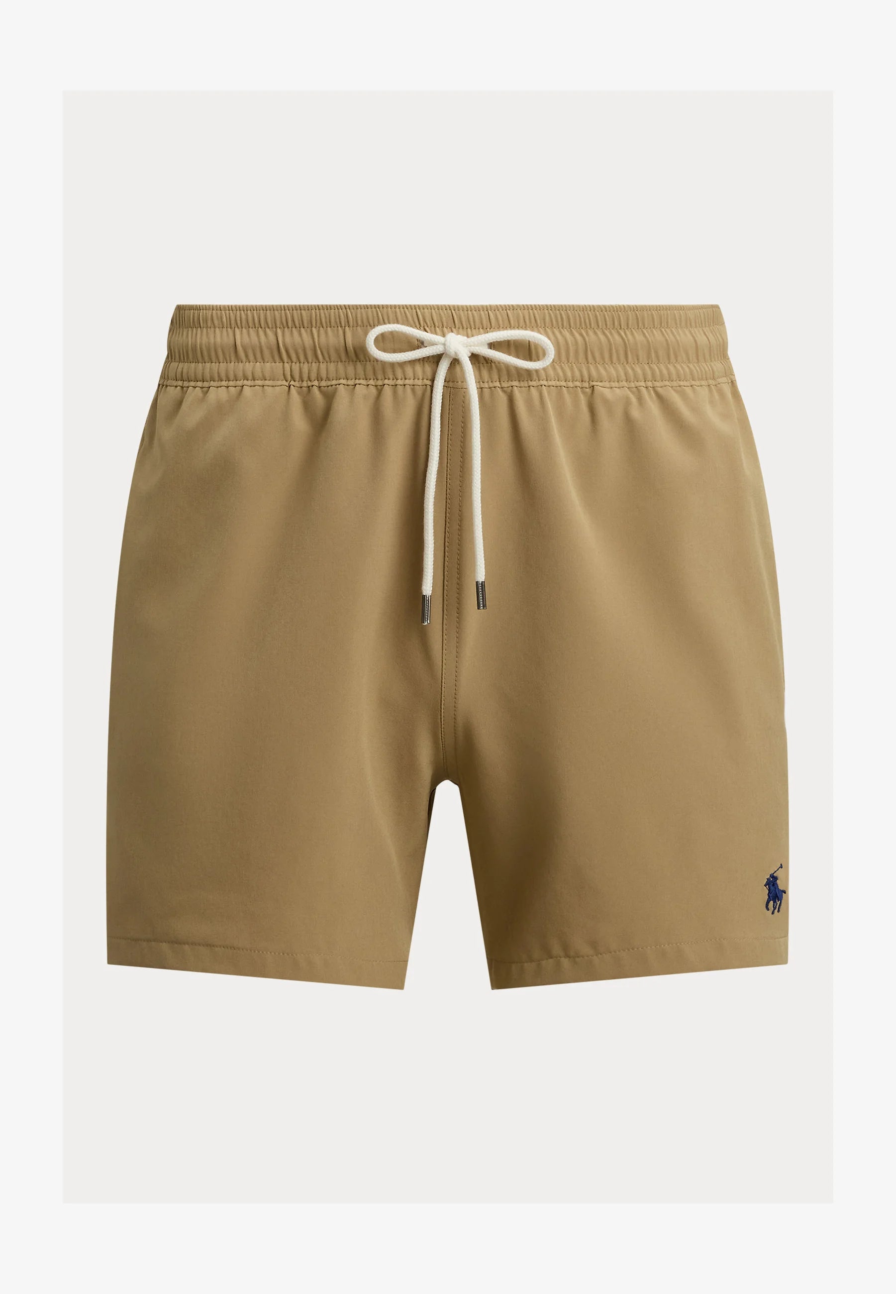 Polo Ralph Lauren Cafe Tan Traveler Slim Fit Swim Shorts – Beige