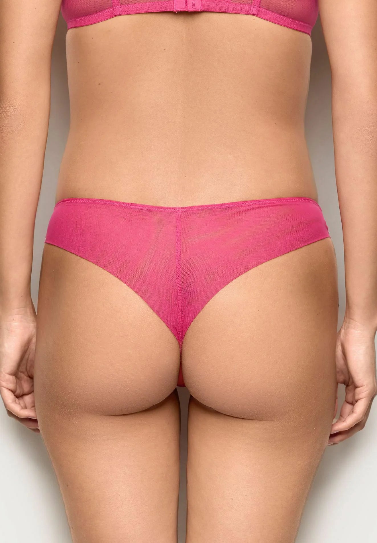 Slip Brésilien Yamamay Chantilly – Floral Fuchsia
