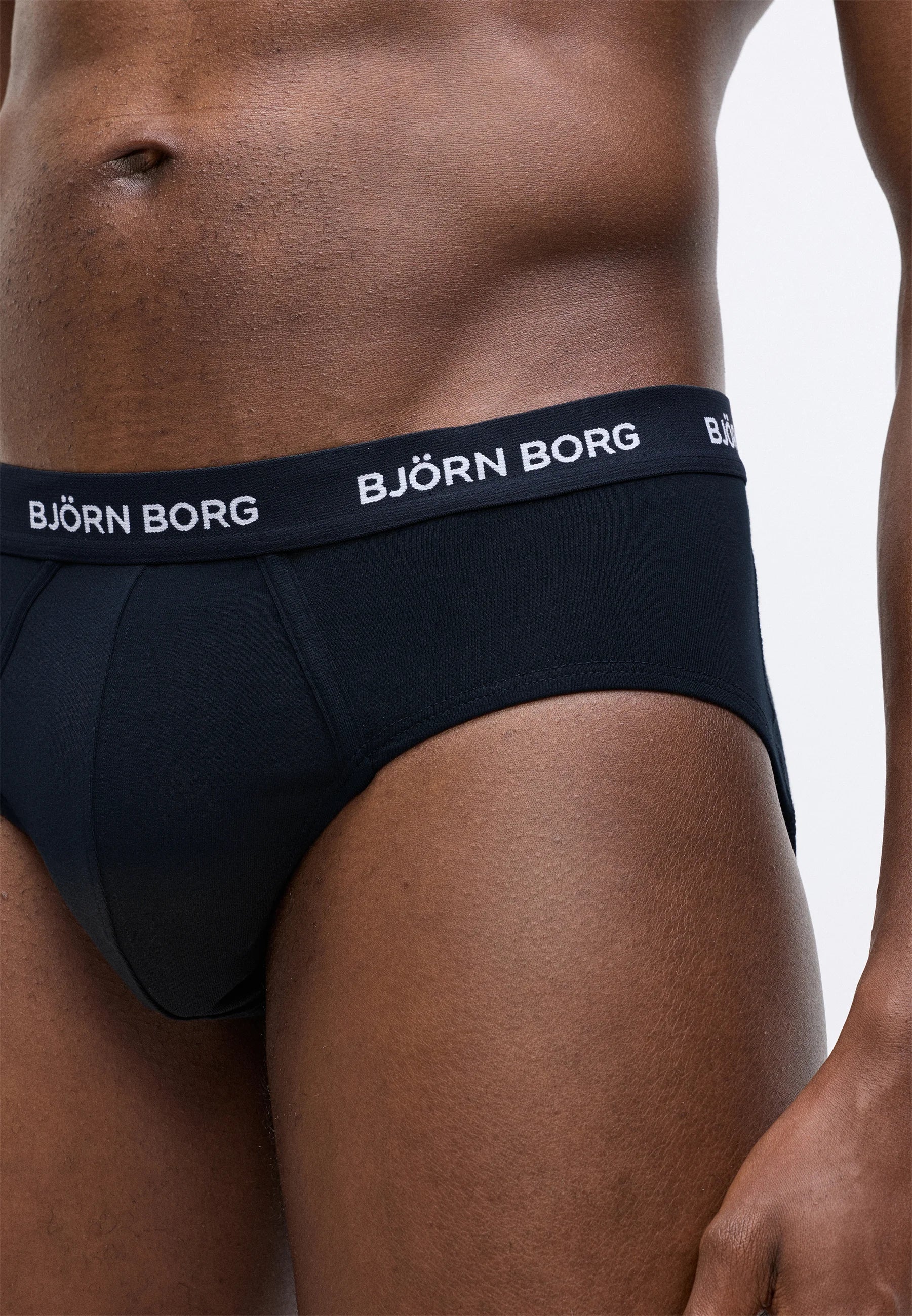 Björn Borg Stretch Brief – 3 pary – figi – czarne