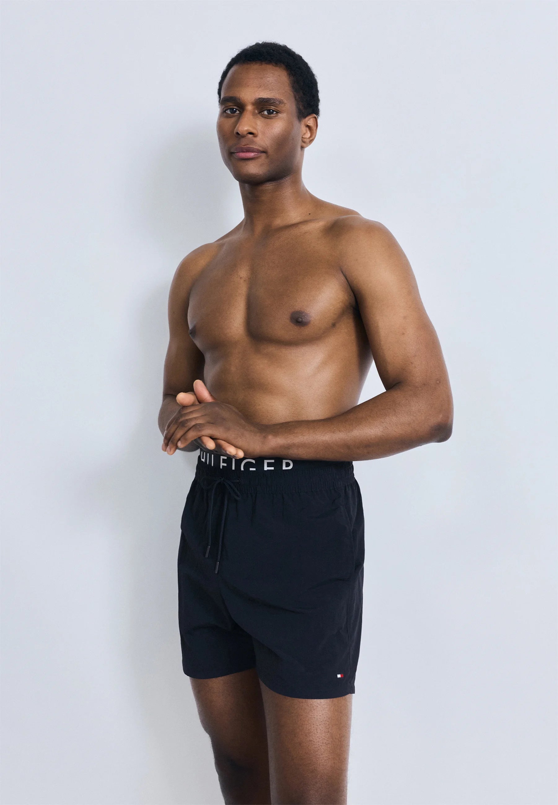 Tommy Hilfiger Logo Swim Shorts – Desert Sky