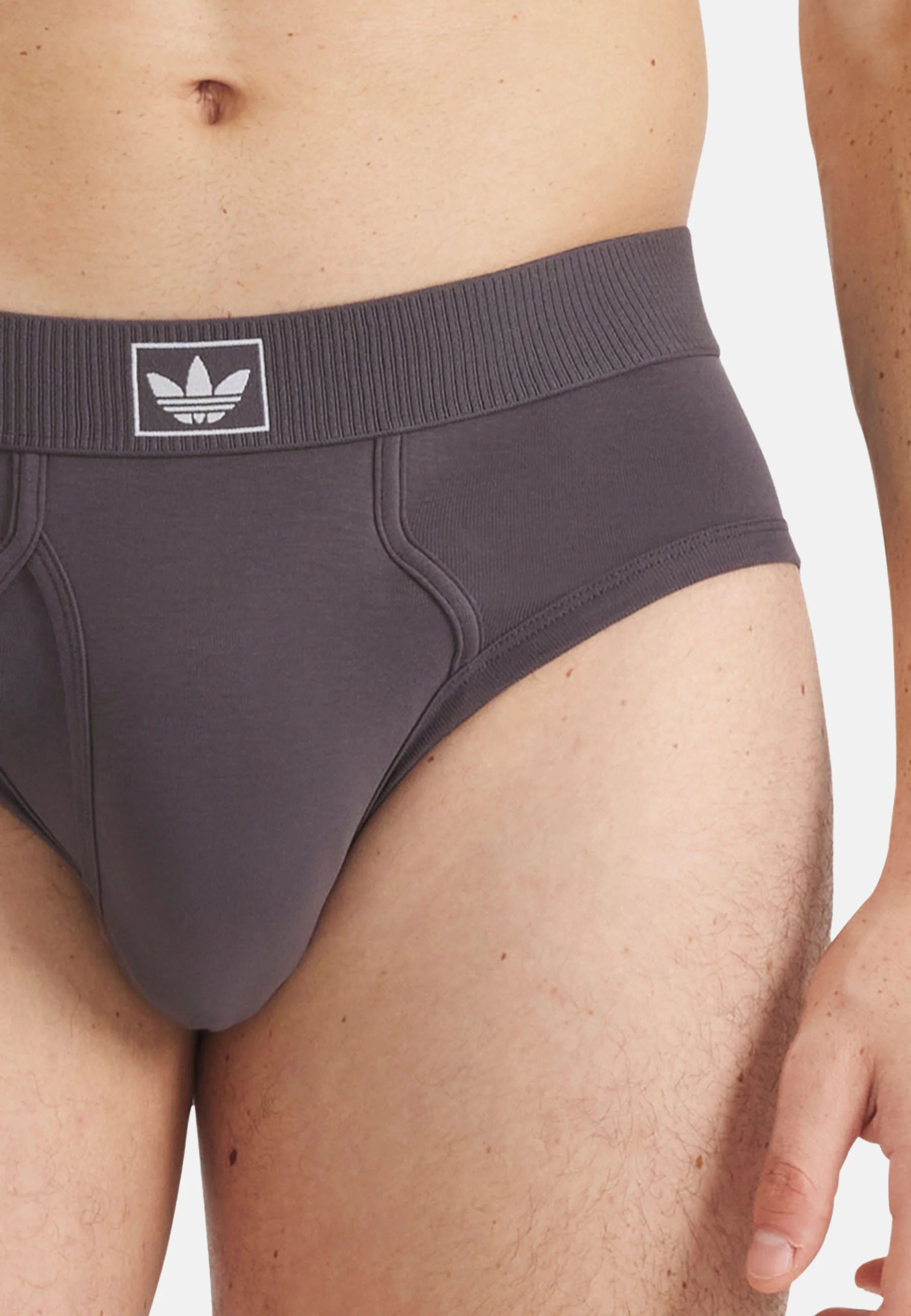 Adidas Originals 4 Pack Briefs – Black, Grey