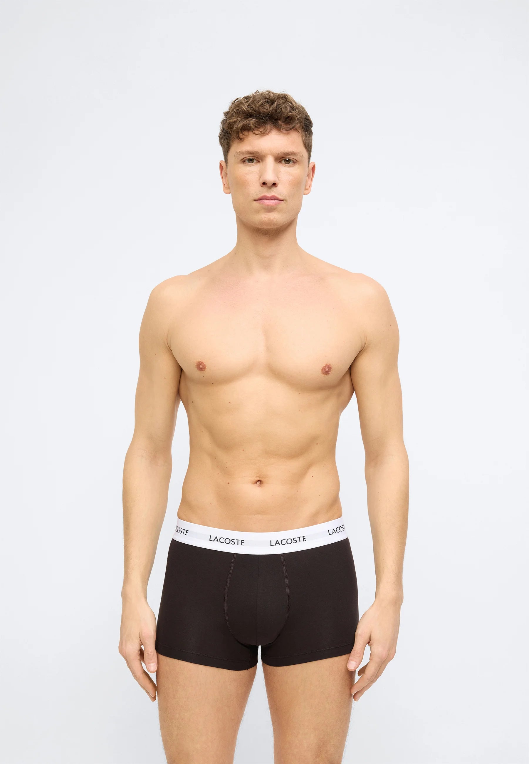Lacoste Court 3 Pack Stretch Trunks – Lionne, Pecan, Buffalo