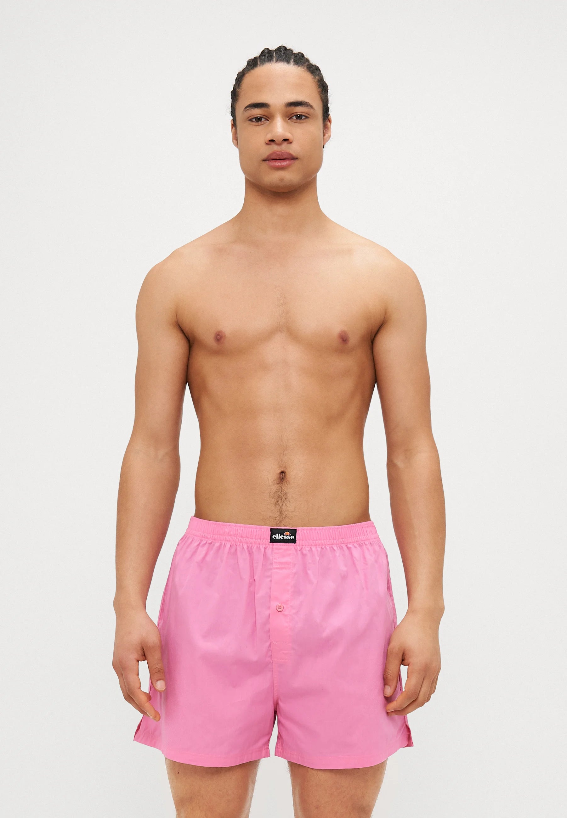 Ellesse Barli 5 Pack Boxer Shorts – Violet, Pink, Black